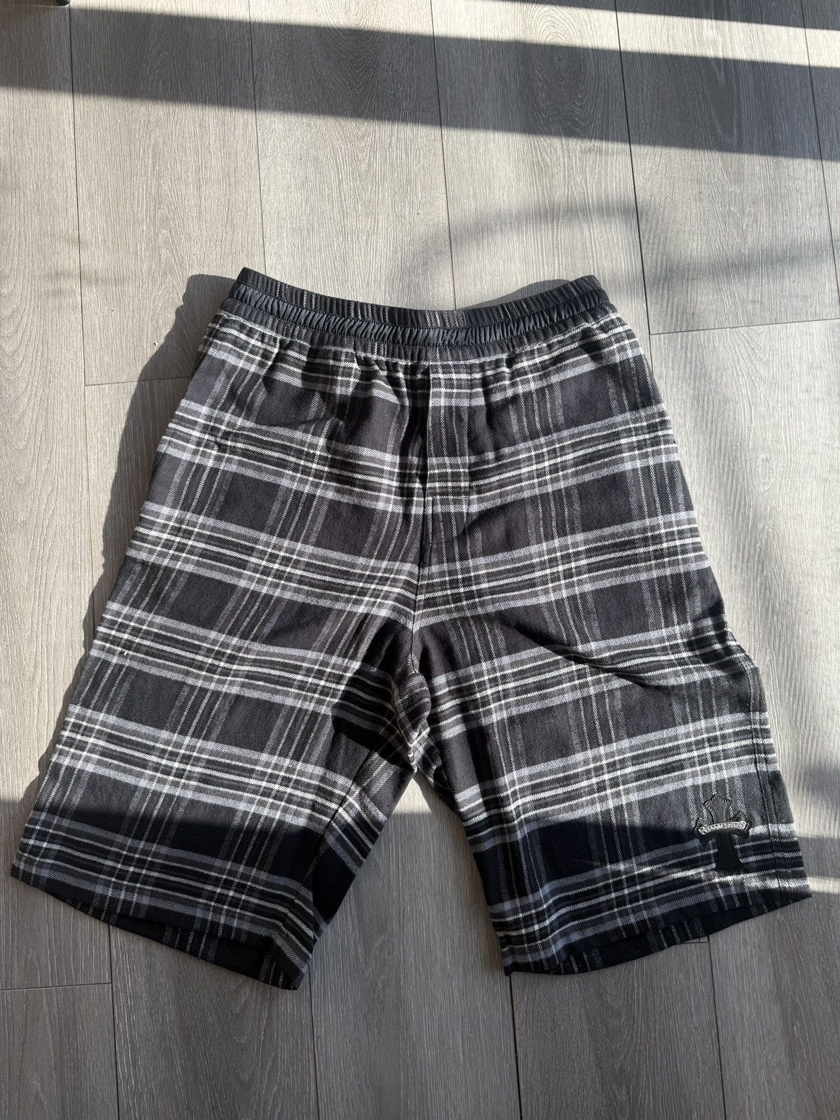 Chrome Hearts “After School” Flannel Shorts Size
