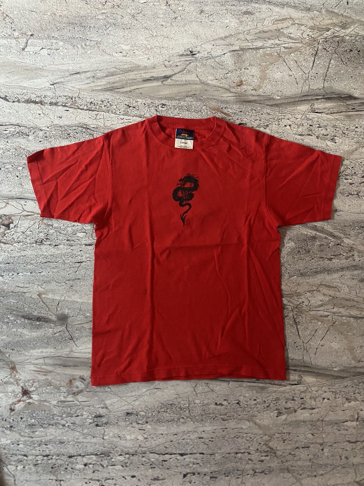 JNCO Vintage Red Jnco Dragon T-shirt Size US M / EU 48-50 / 2 - 5 Thumbnail