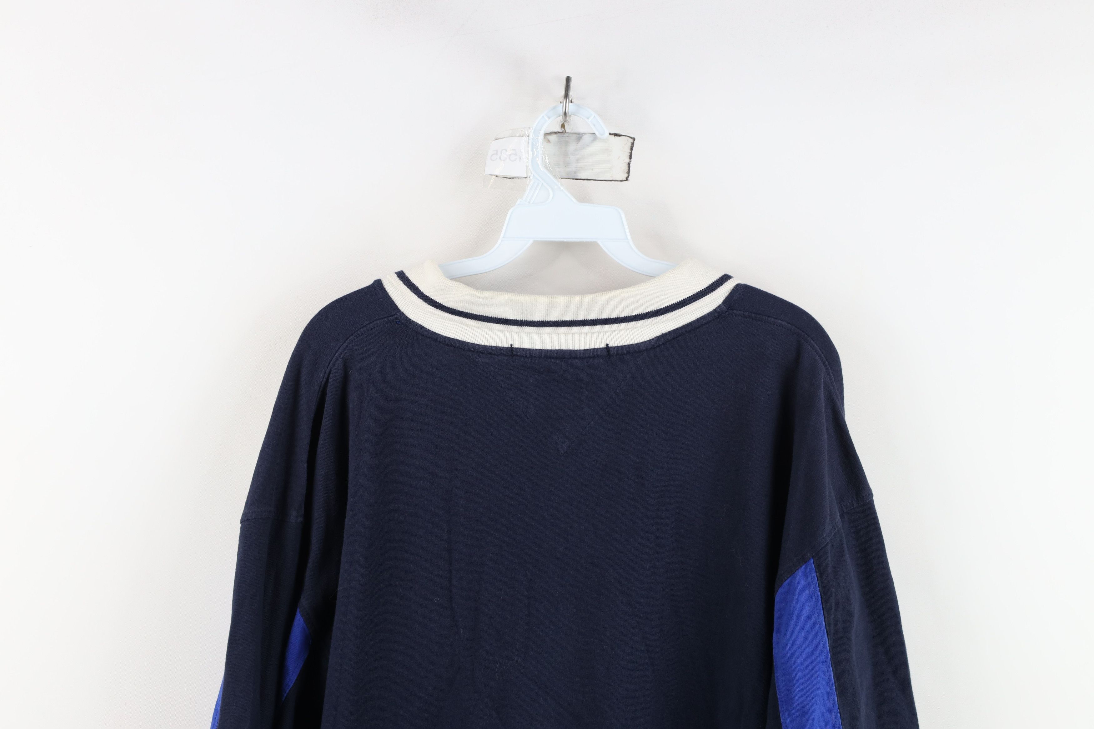 Tommy Hilfiger Vintage 90s Tommy Hilfiger Collared Soccer Jersey Shirt Size US XL / EU 56 / 4 - 14 Thumbnail