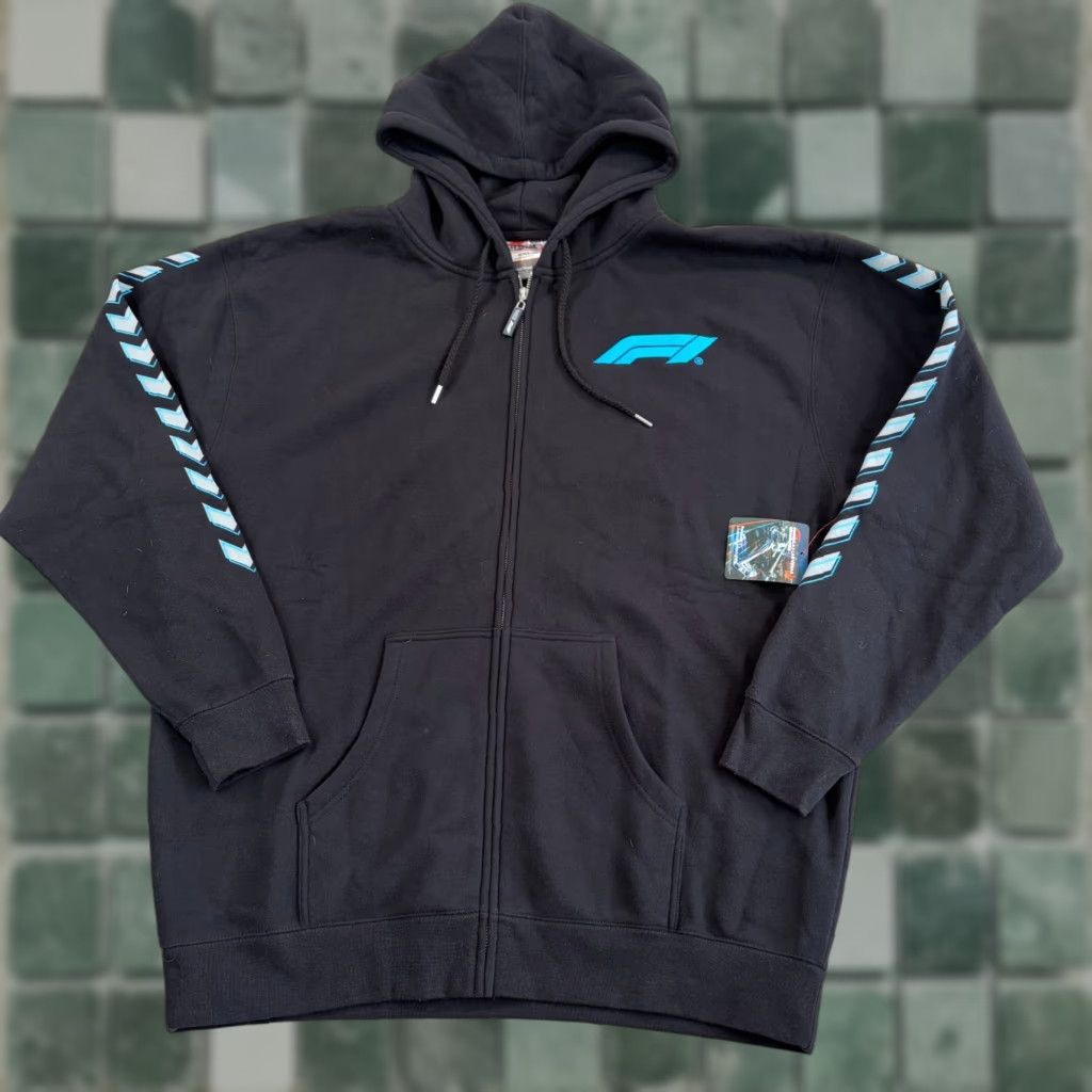 Vintage Formula 1 2024 Los Vegas Grand Prix Hoodie Men 2XL Black LVGP Full Zip Race NWT Size US XXL / EU 58 / 5 - 1 Thumbnail