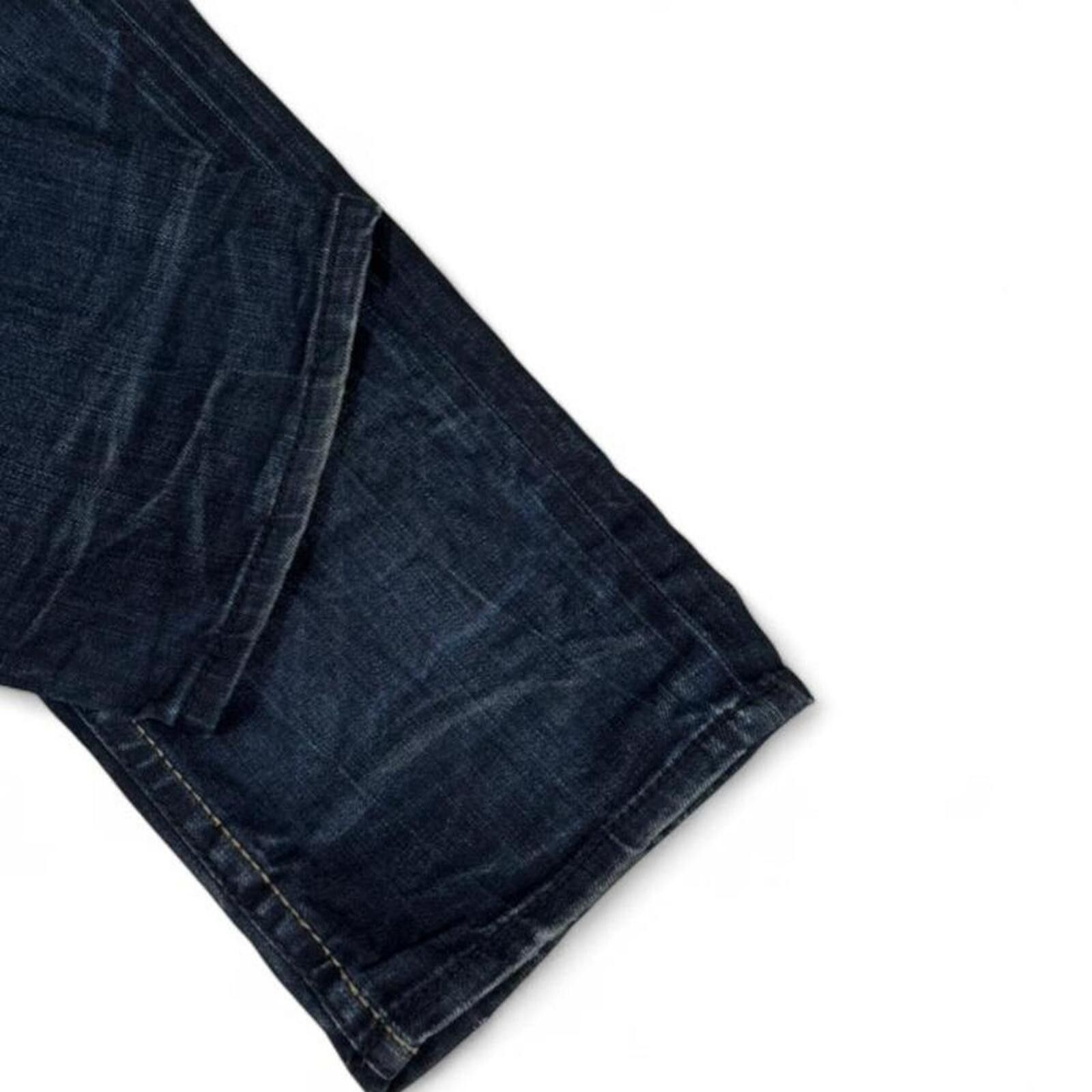 True Religion Vintage Buckaroo y2k ripped look relaxed fit denim jeans Size US 33 - 8 Thumbnail