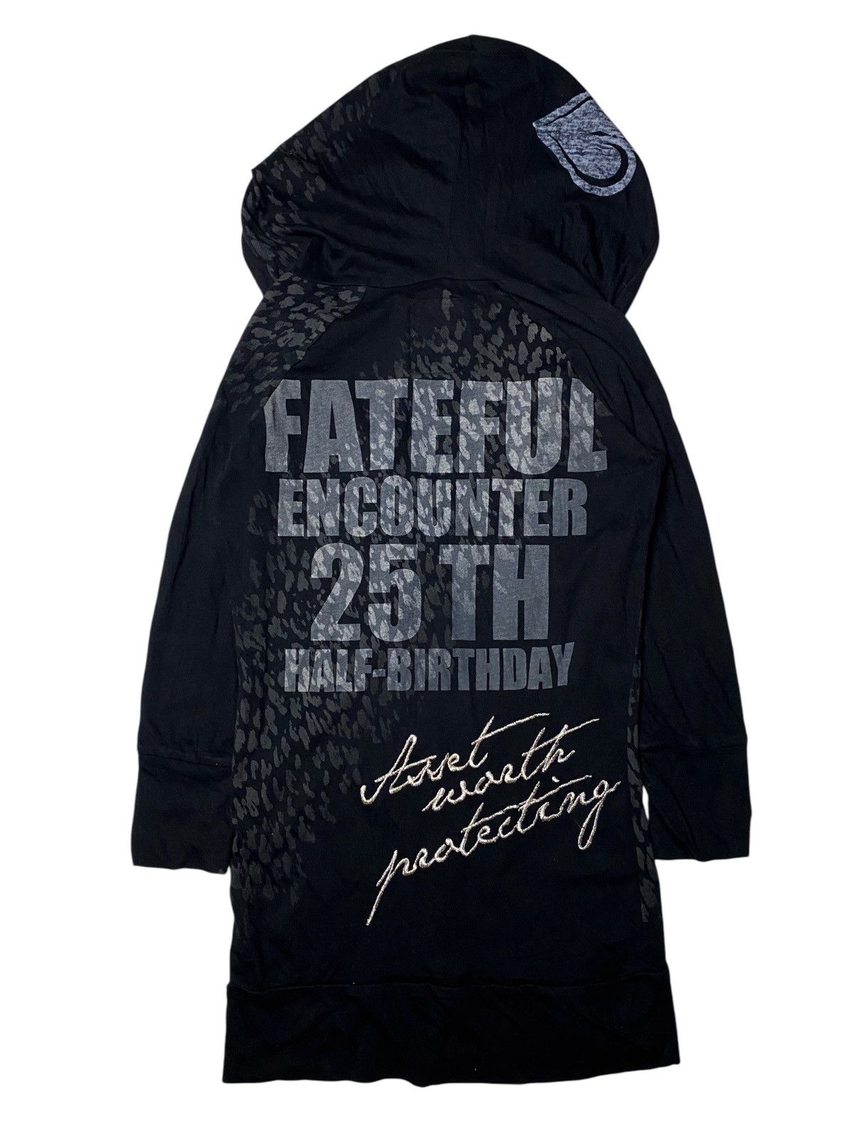 If Six Was Nine 2000's Heaven And Earth Punk Leopard Poem Hoodie Size US XS / EU 42 / 0 - 2 Thumbnail