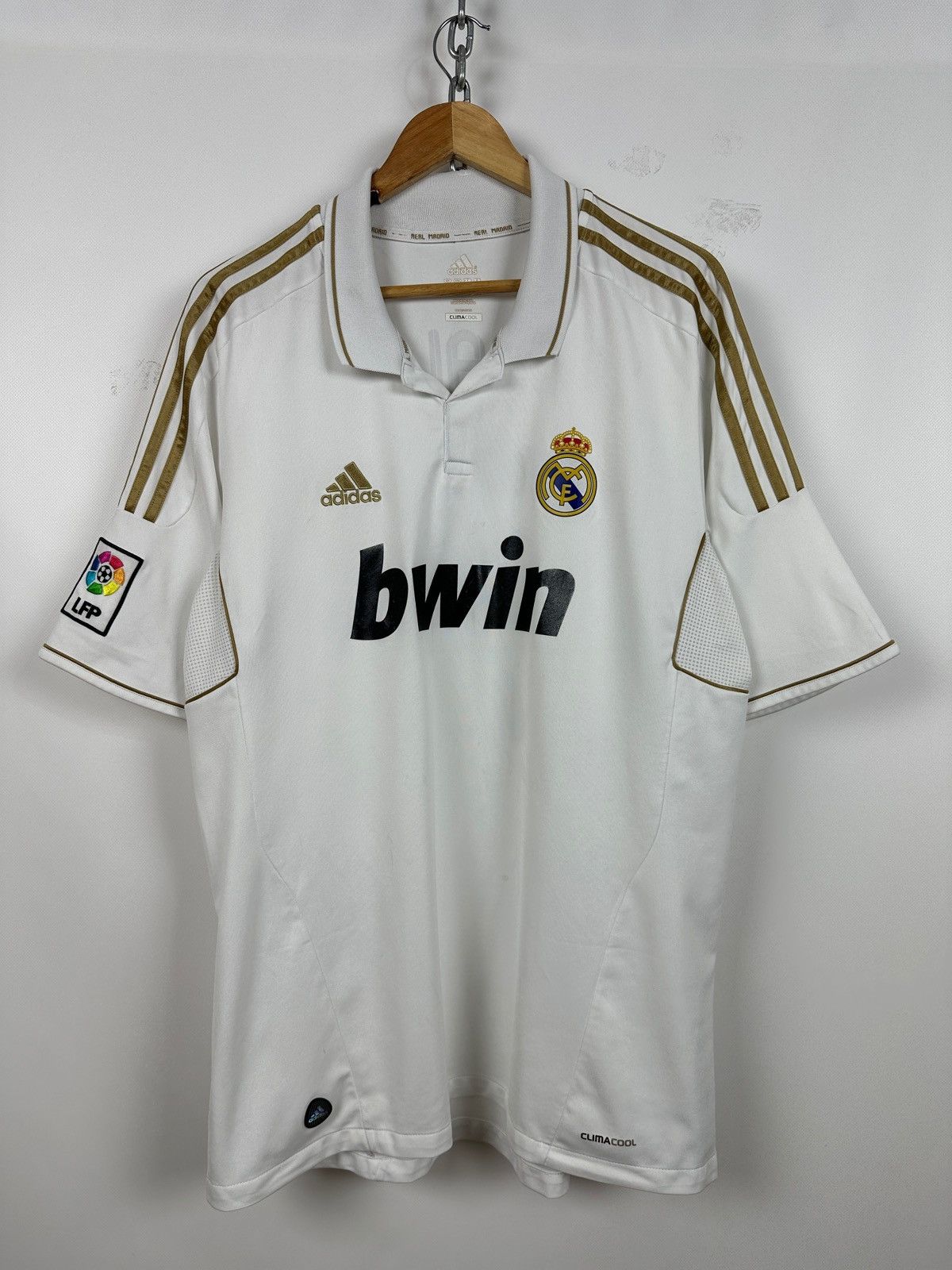 Adidas 2011/12 Vintage Adidas Real Madrid Cristiano Ronaldo Jersey Size US XL / EU 56 / 4 - 1 Thumbnail