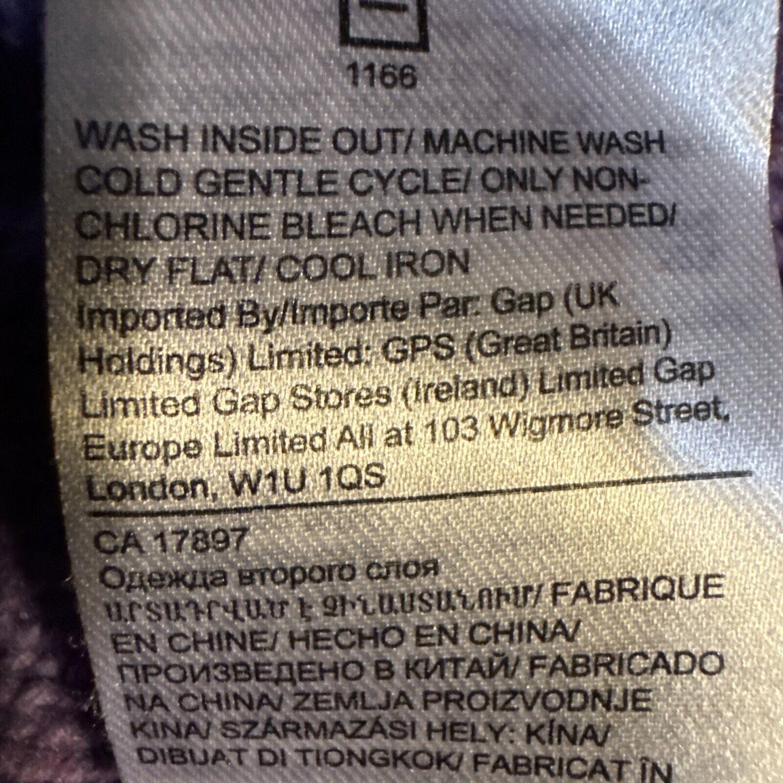 Banana Republic Banana Republic Sweater Womens S Purple SHRUNKEN Cotton Acry Size S / US 4 / IT 40 - 4 Thumbnail