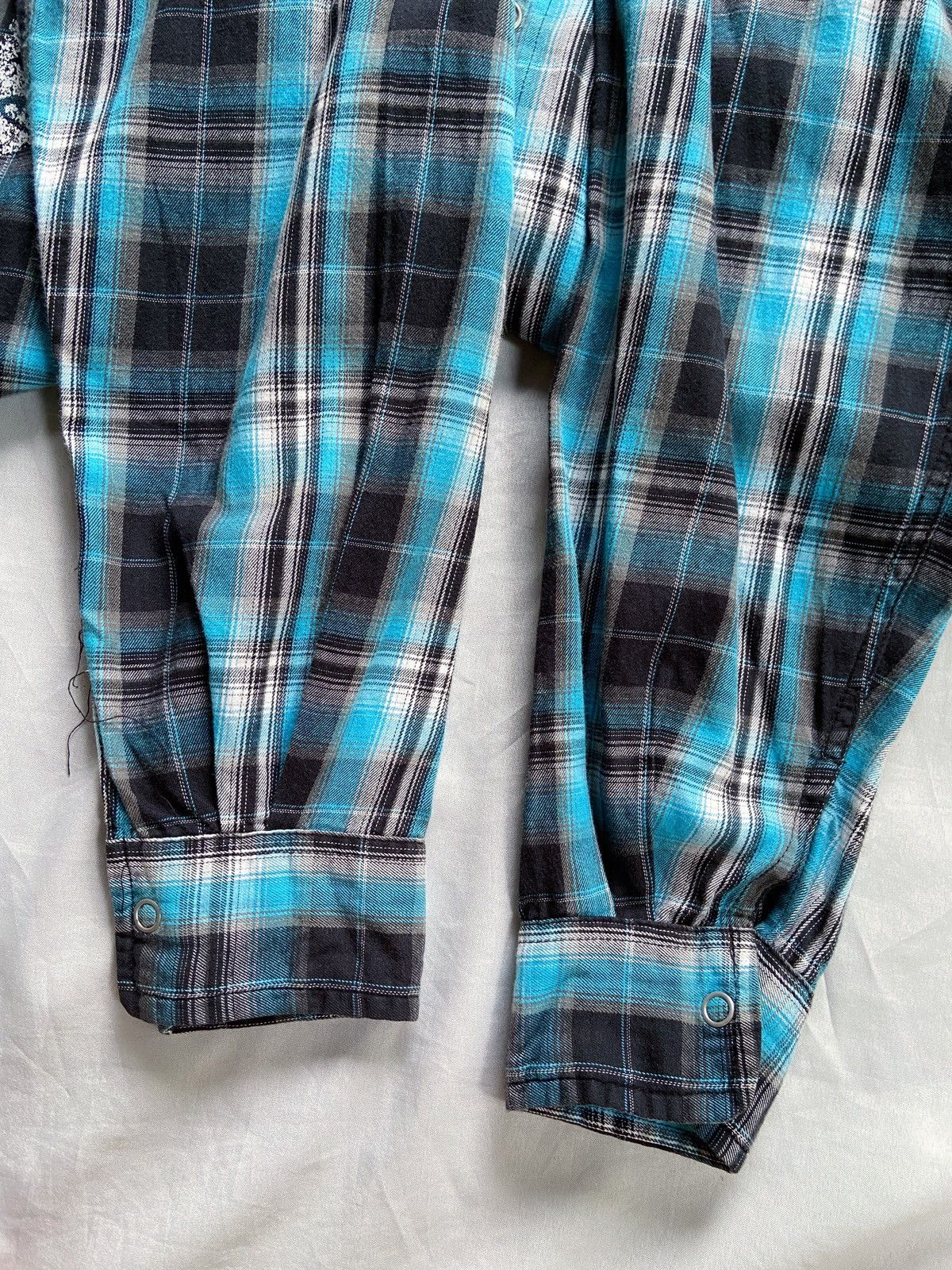 Isamu Katayama Backlash DADAIST PUNK PLAID BUTTON DOWN SHIRT Size US L / EU 52-54 / 3 - 7 Thumbnail