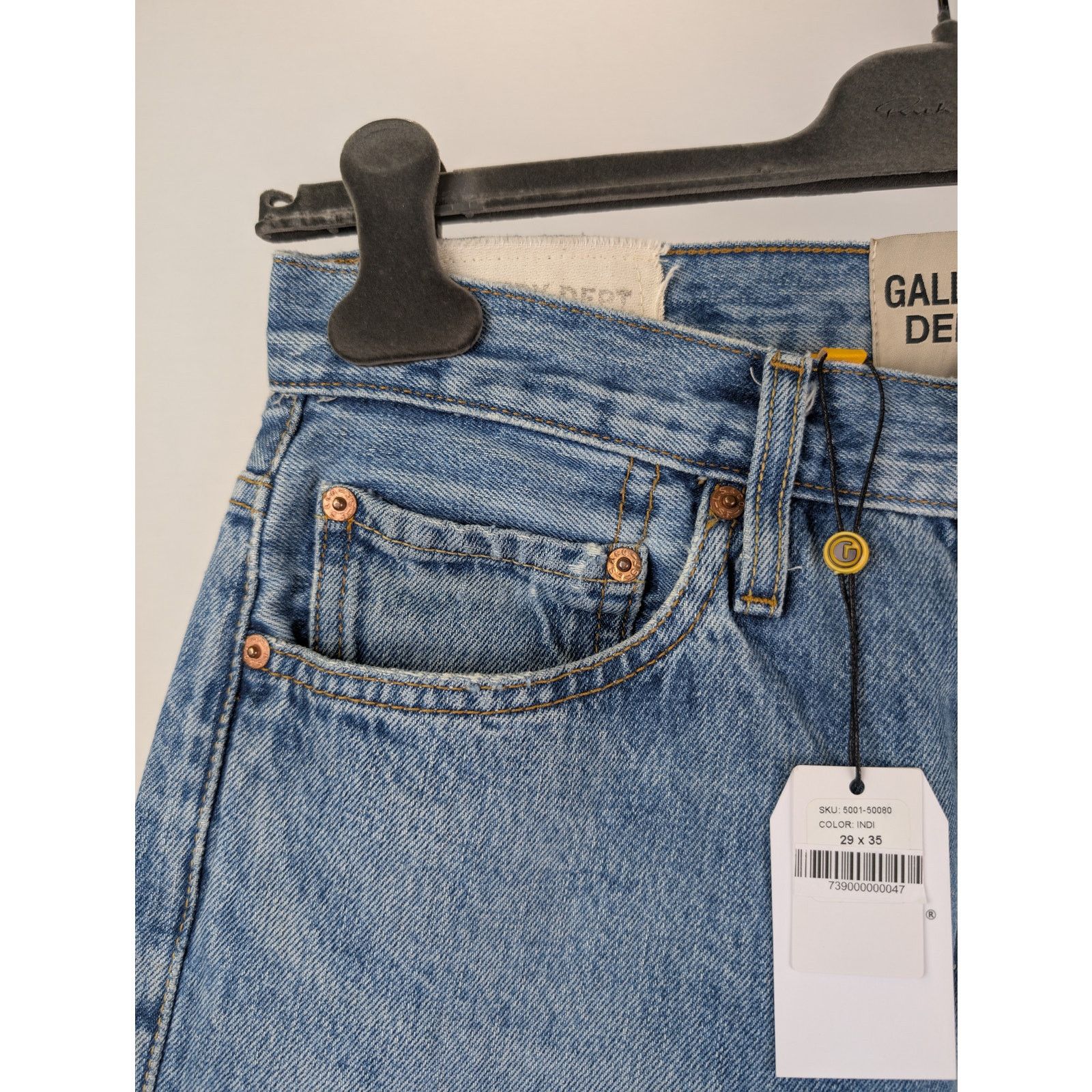 Gallery Dept. o1rshd1 Denim Jean Pants in Indigo Blue Size US 29 - 6 Thumbnail