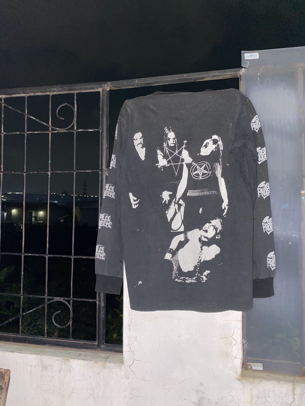 Band Tees Vintage Thrash condition Rare Impaled Nazarene Size US M / EU 48-50 / 2 - 5 Thumbnail