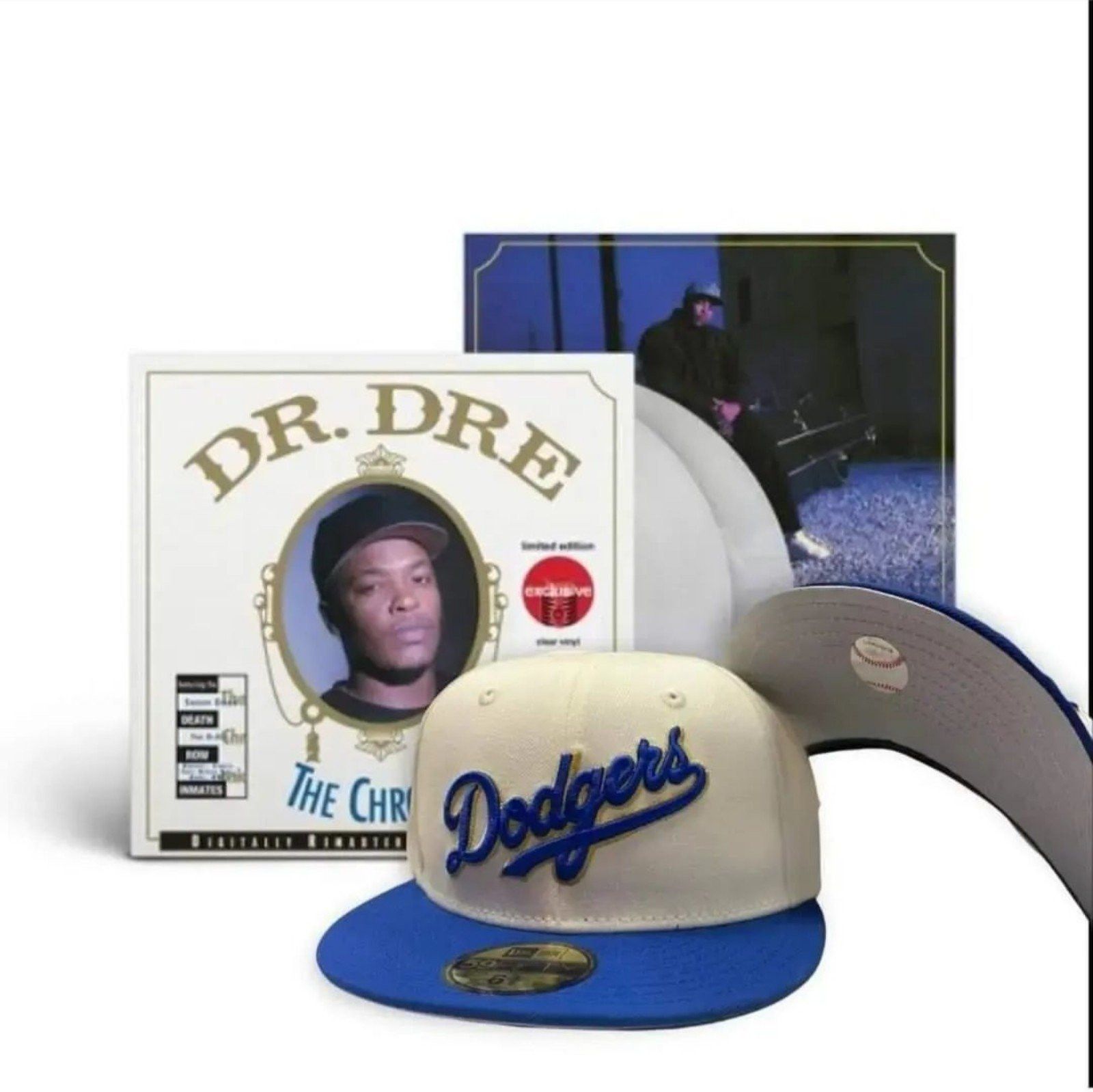New Era *Firm* 7 3/4 Pro Image Los Angeles Dodgers Dr. Dre Hook Size ONE SIZE - 7 Thumbnail
