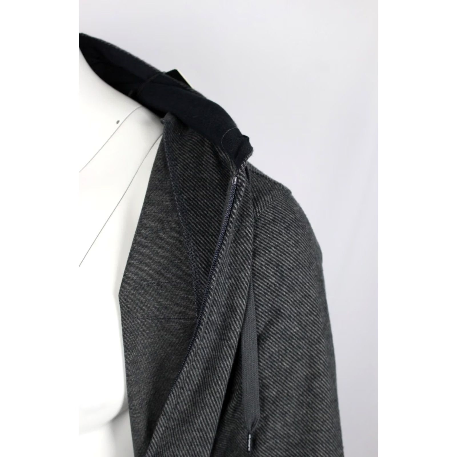 Quiksilver Quiksilver Men's Full Zip Hoodie Patch Logo Super Soft M Medium Black Size US M / EU 48-50 / 2 - 4 Thumbnail