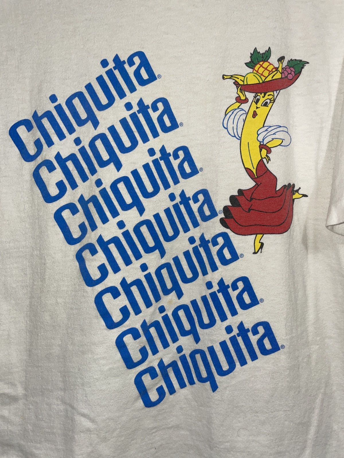Hanes × Vintage VTG CHIQUITA BANANA SHIRT Size US L / EU 52-54 / 3 - 4 Thumbnail