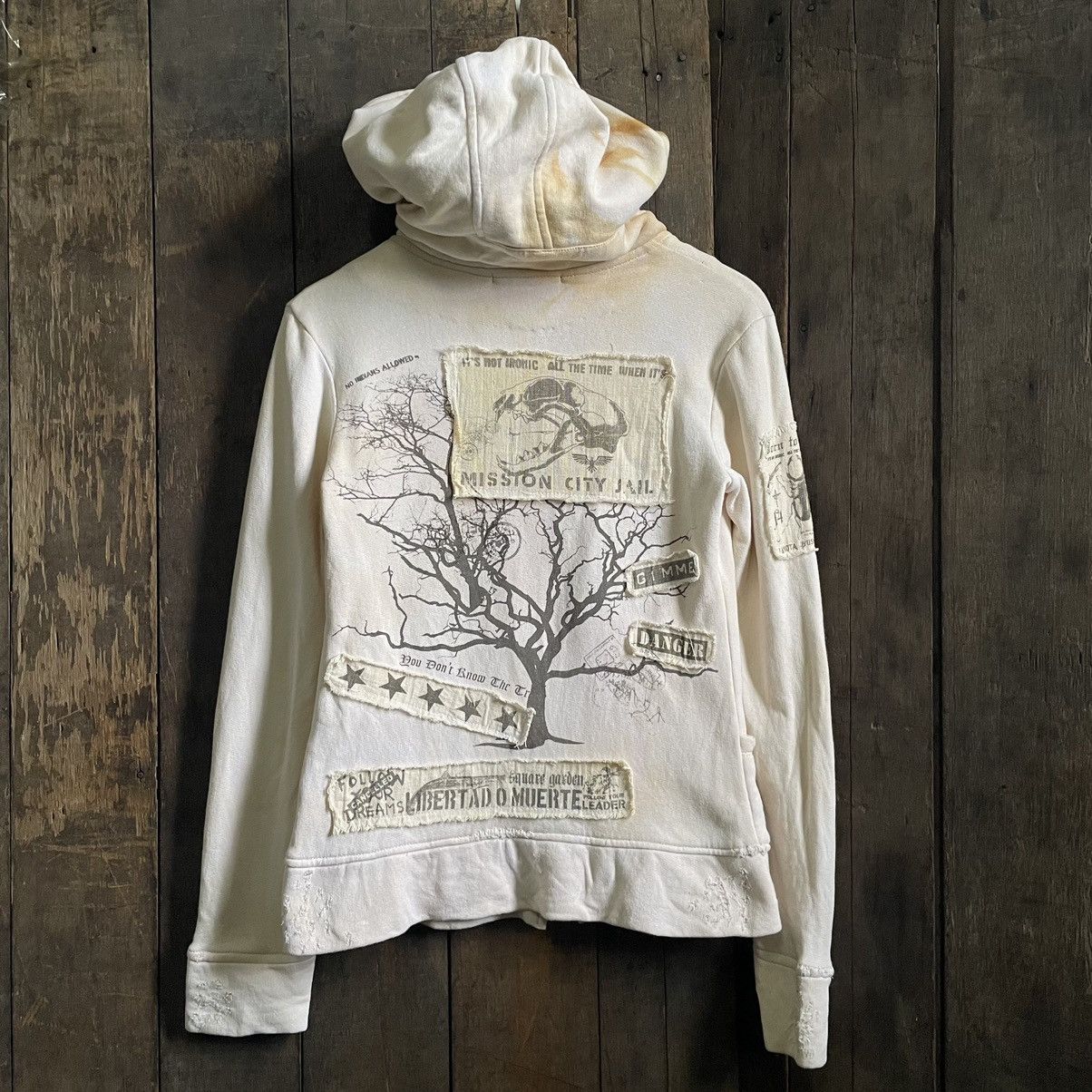 14th Addiction Vintage Distress 14th Addiction Punk Hoodie Size US XS / EU 42 / 0 - 2 Thumbnail