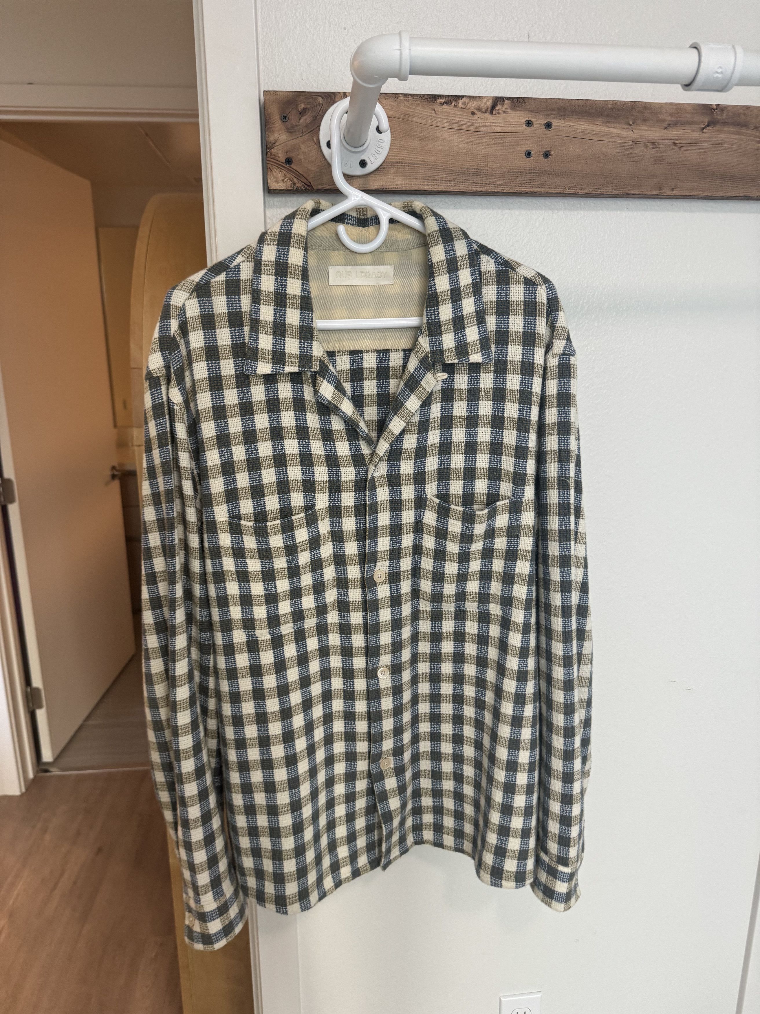 Our Legacy Checkered Button Down