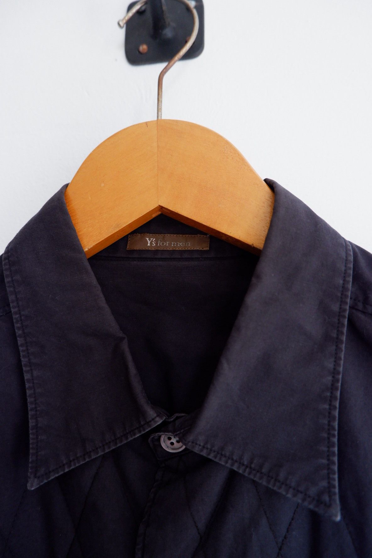 Yohji Yamamoto Vtg Yohji Yamamoto Y's For Men Quilted Padded Shirts Size US XL / EU 56 / 4 - 8 Thumbnail
