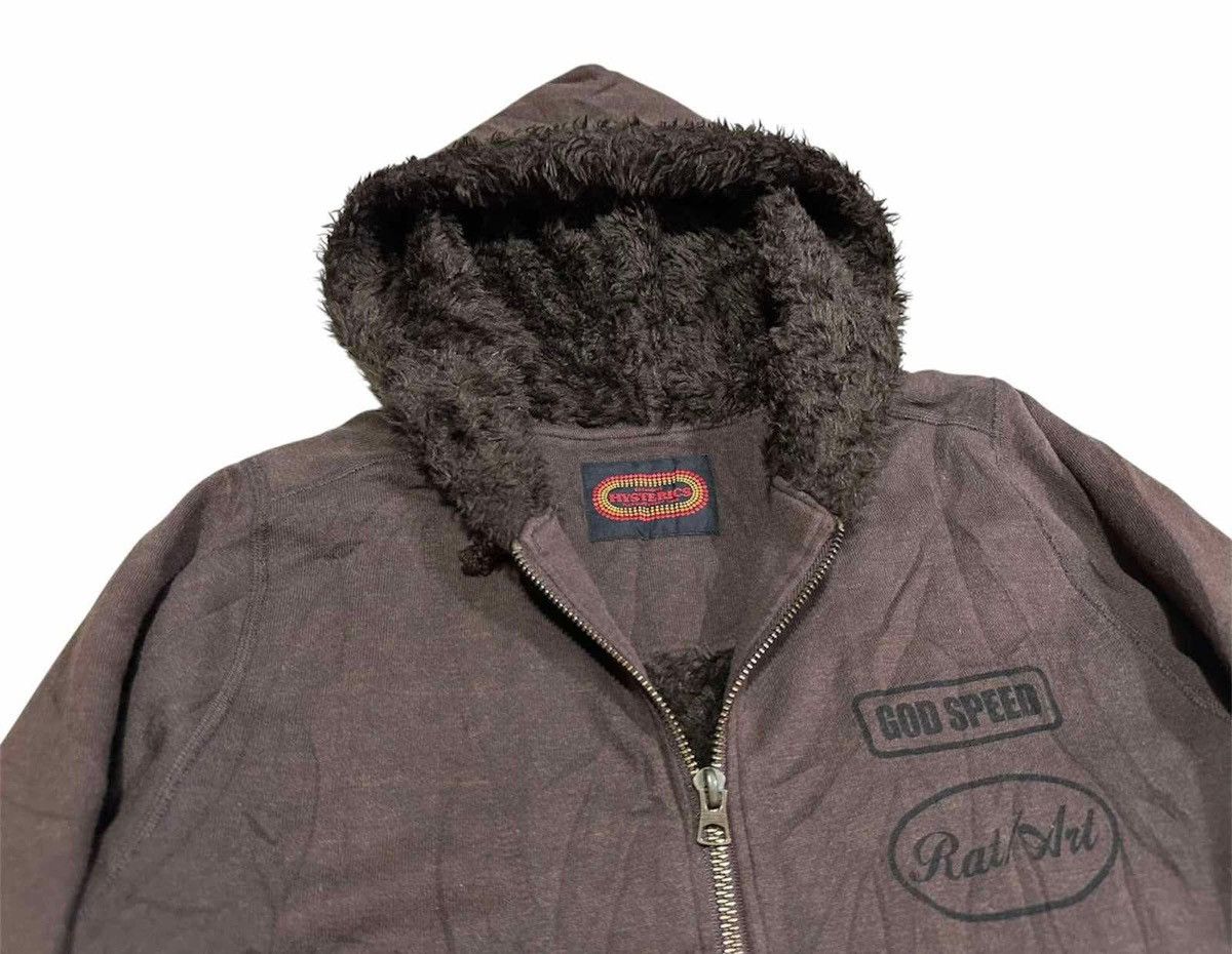 Hysteric Glamour × If Six Was Nine × Japanese Brand 🔥Y2K Vintage Hysteric Glamour Fur Hoodie God Speed Size US M / EU 48-50 / 2 - 4 Thumbnail