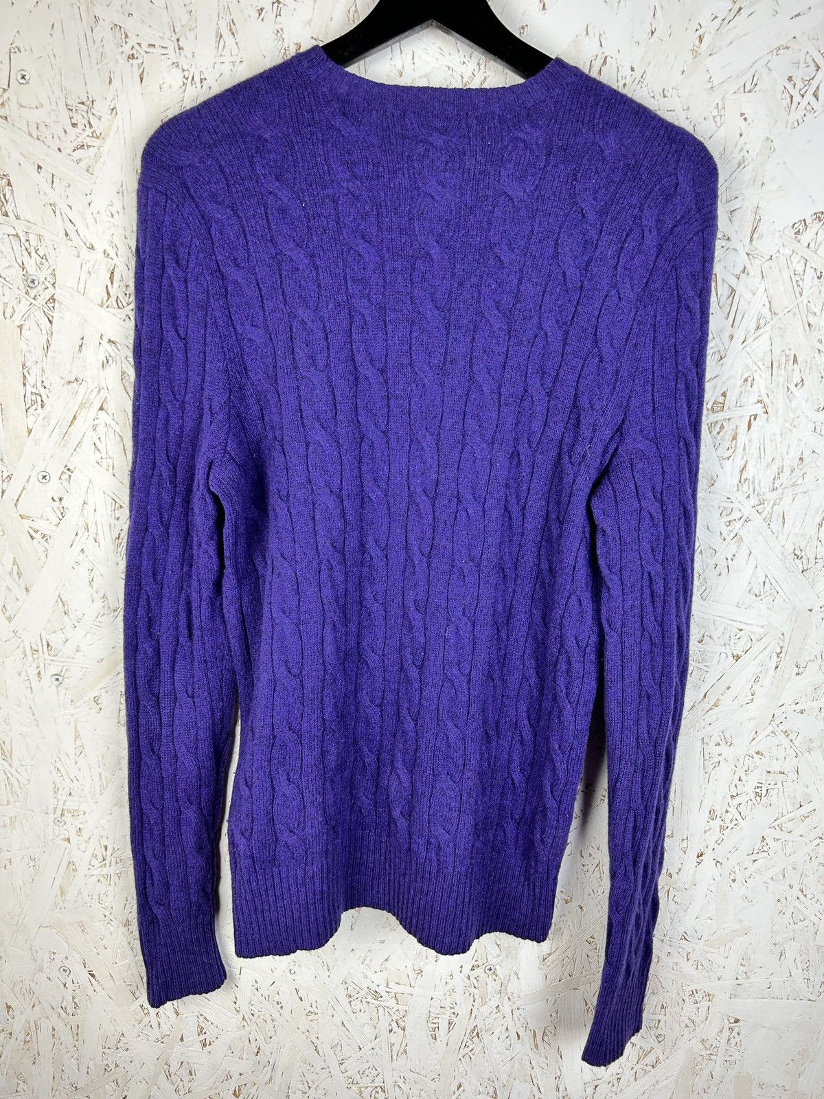 Polo Ralph Lauren Polo By Ralph Lauren Cable Knit Wool Sweater Iconic Size M Size US M / EU 48-50 / 2 - 5 Thumbnail
