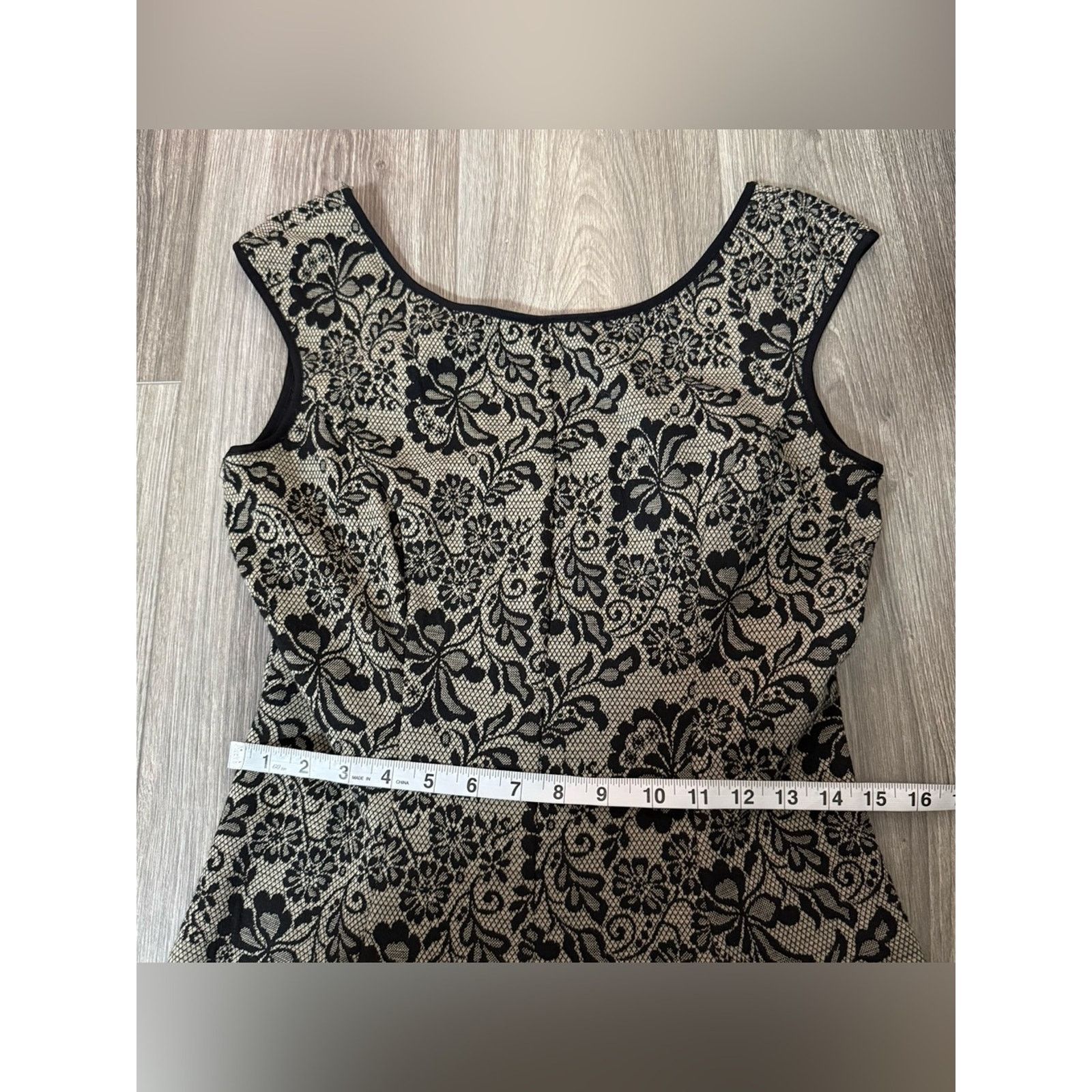 MAGGY LONDON Maggy London Lace Design Dress Size 8 Romantic Whimsygoth Size M / US 6-8 / IT 42-44 - 9 Thumbnail