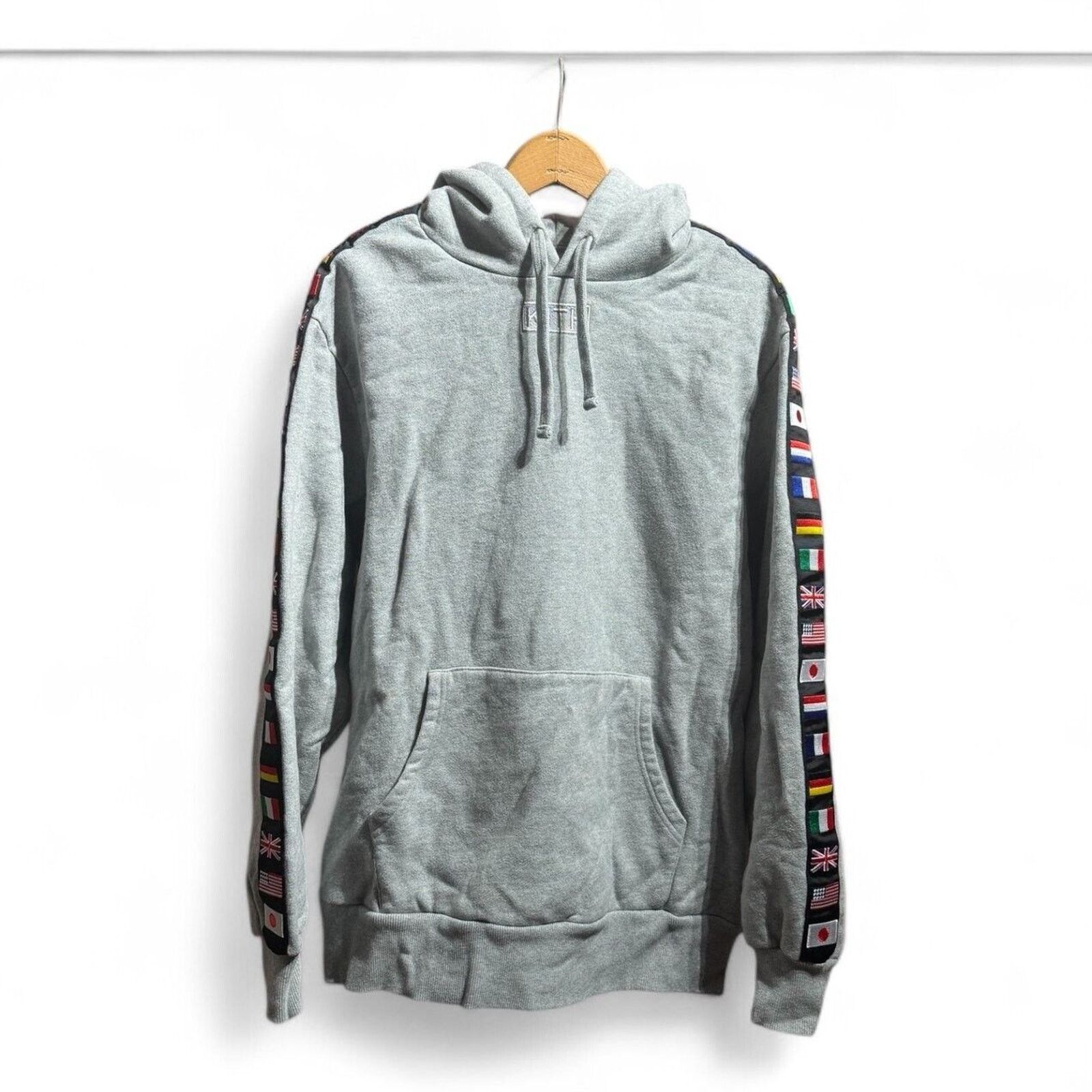 Kith Kith Love Thy City Hoodie Gray International Flags Size XL Size US XL / EU 56 / 4 - 2 Thumbnail
