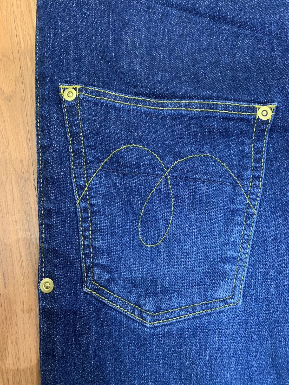Issey Miyake × mercibeaucoup mercibeaucoup drop crotch indigo dye denim Size US 28 / EU 44 - 9 Thumbnail