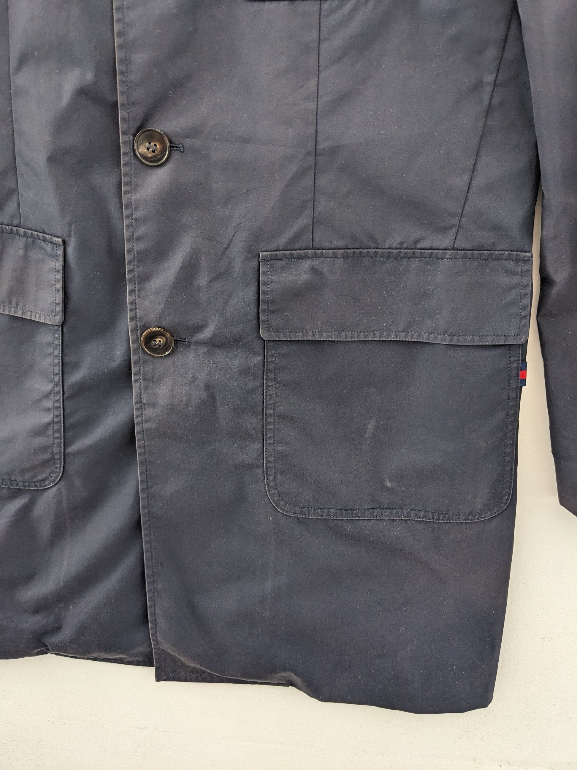 Gucci Gucci Trench Coat Black Multipocket Size L / US 10 / IT 46 - 10 Thumbnail