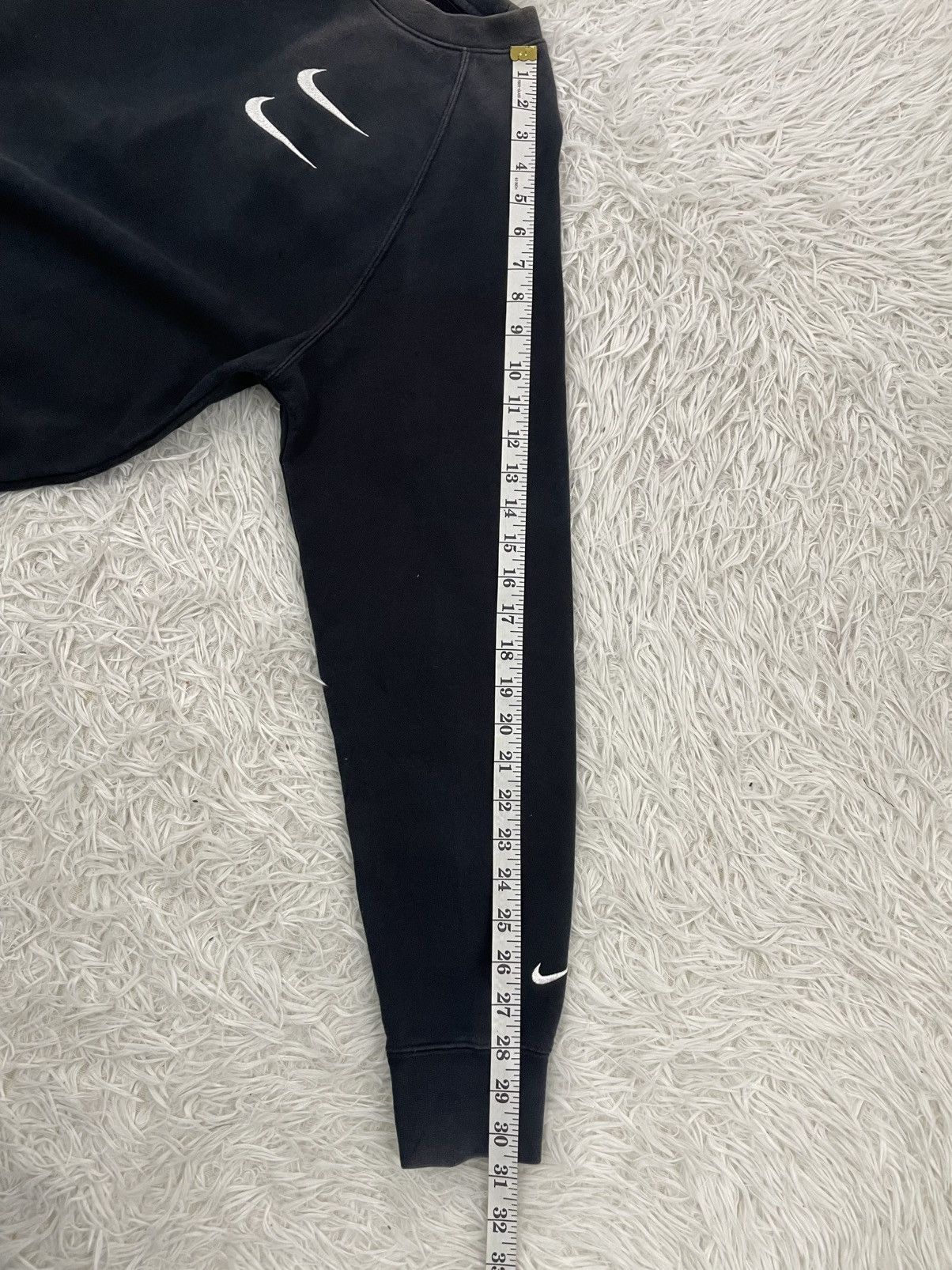 Nike Grailed Faded Nike Double Swoosh Sweatshirt Size US M / EU 48-50 / 2 - 9 Thumbnail