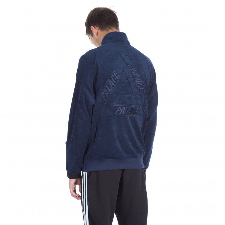 Adidas × Palace Palace X Adidas Towel Jacket Big Logo | Grailed