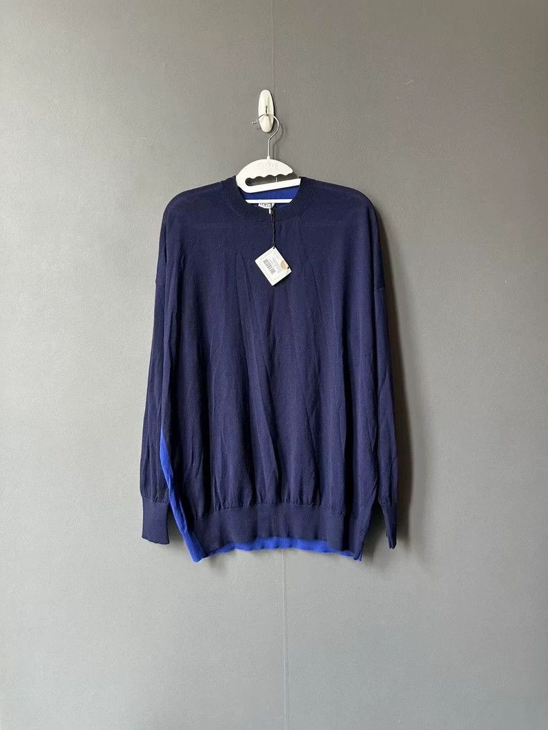Loewe Loewe Embroidered logo knit sweater Size S / US 4 / IT 40 - 1 Thumbnail