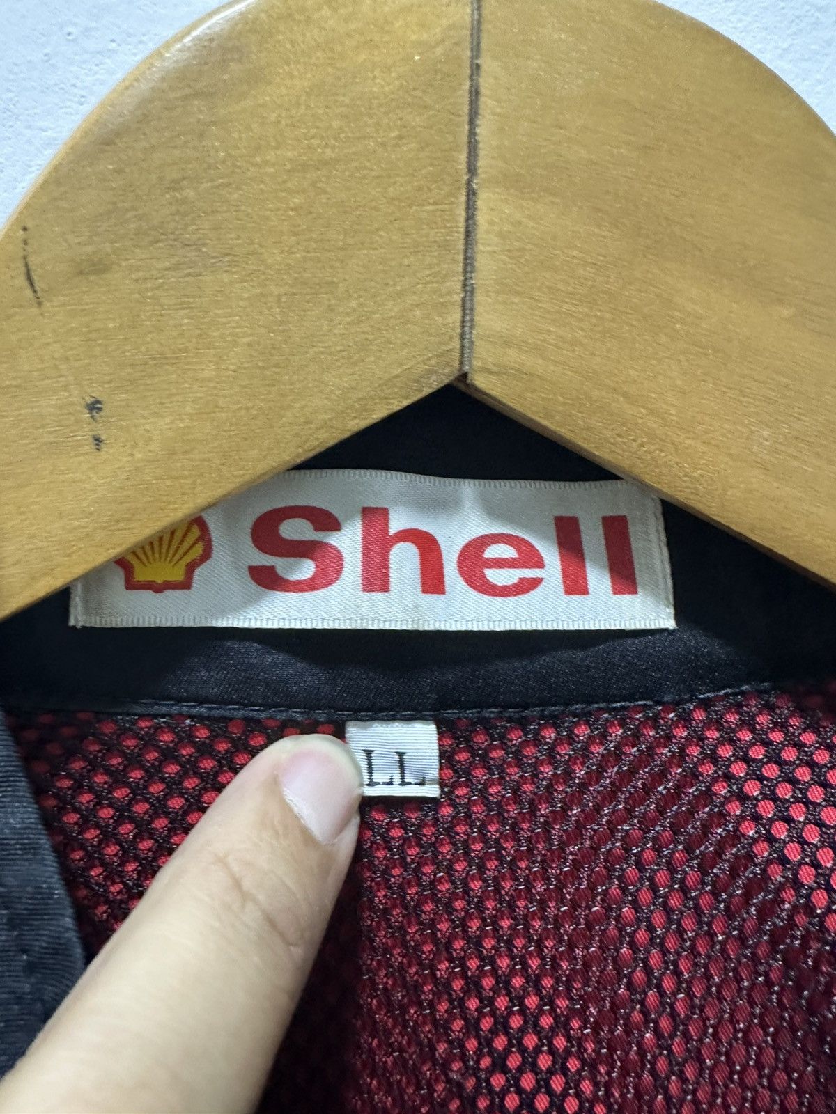 Vintage Vintage Shell Jacket Retro Stlye Design Racing flue Ferrari Size US L / EU 52-54 / 3 - 3 Thumbnail
