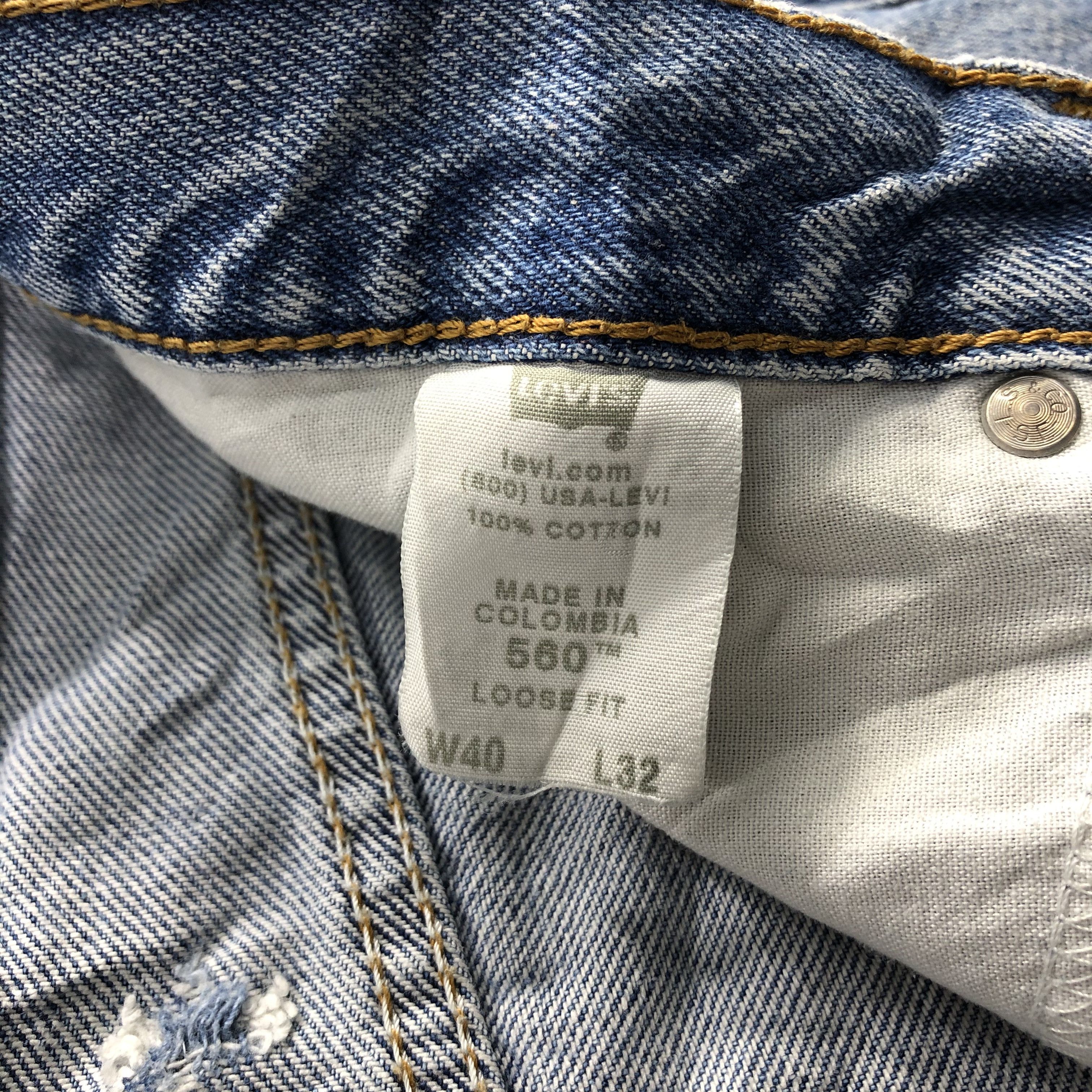 Levi's Vintage Levis 560 Jeans-JM1169 Size US 41 - 12 Thumbnail