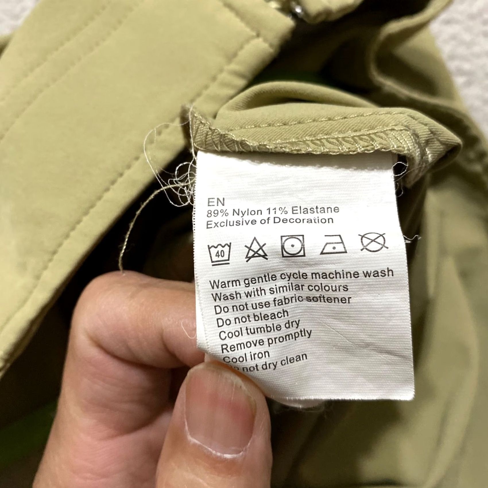 Kathmandu Kathmandu Skort Women's Beige Mini Pockets Outdoor Nylon Spandex 10 Casual Travel Summer Spring Autumn Size 32" / US 10 / IT 46 - 4 Thumbnail