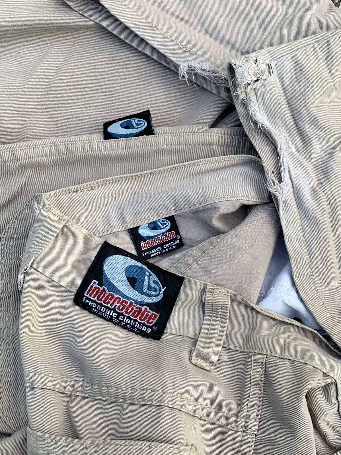 Japanese Brand × Vintage Rare Vintage Interstate Cargo Pants Baggy 90s Size US 32 / EU 48 - 5 Thumbnail