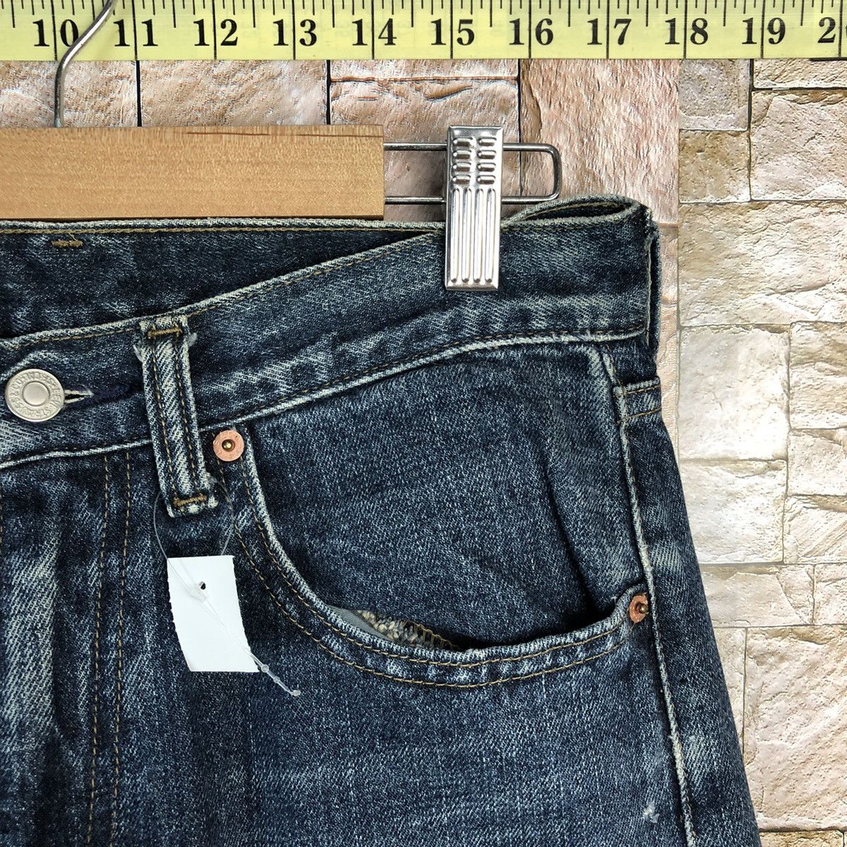 Levi's 534 Levis Blue Denim jeans Pants #7570 Size US 28 / EU 44 - 9 Thumbnail