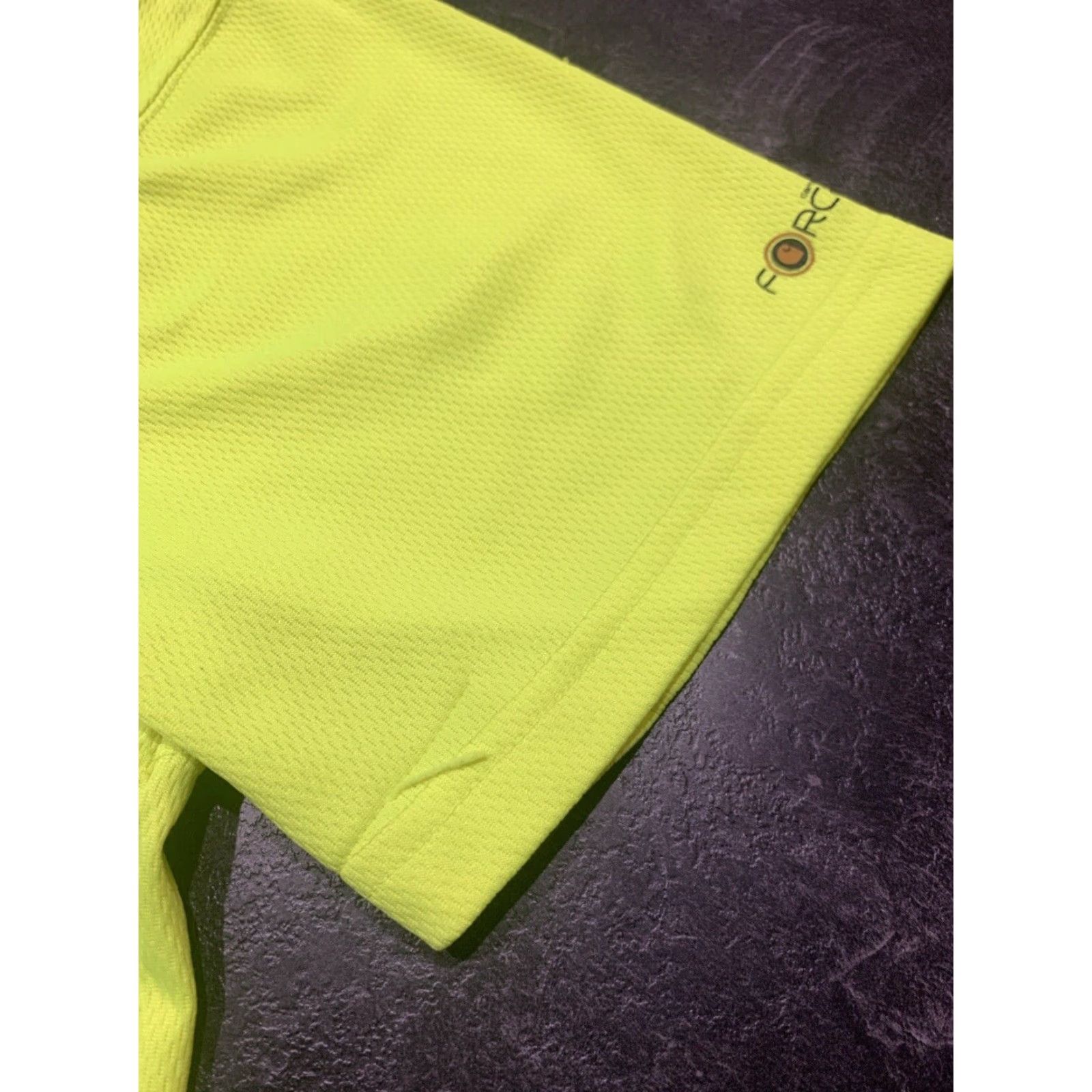 Carhartt VINTAGE Carhartt Mens XL T-Shirt Short Sleeve Crew Neck Emergency Reflective Work Shirt Yellow Size US XL / EU 56 / 4 - 2 Thumbnail