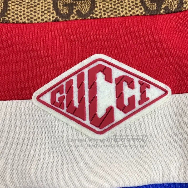 Gucci Gucci Colour block logo jacquad striped zipper zipper long Size US M / EU 48-50 / 2 - 5 Thumbnail
