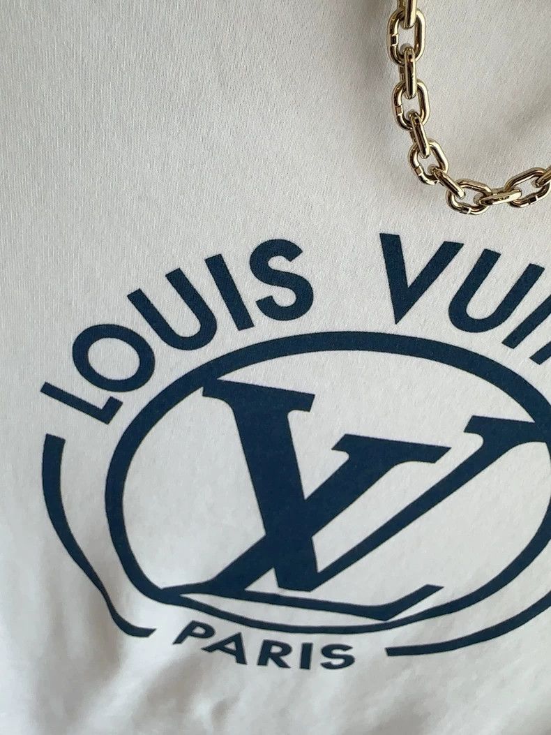 Louis Vuitton louis vuitton Classic White Short Sleeve Size US S / EU 44-46 / 1 - 3 Thumbnail