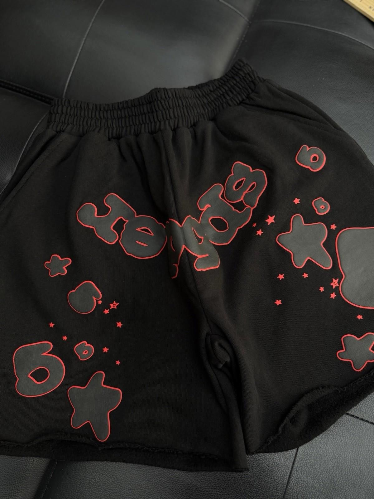 Sp5der Sp5der OG Web V2 Phantom Sweatshort “Black Red” (Small) NEW Size US 30 / EU 46 - 5 Thumbnail