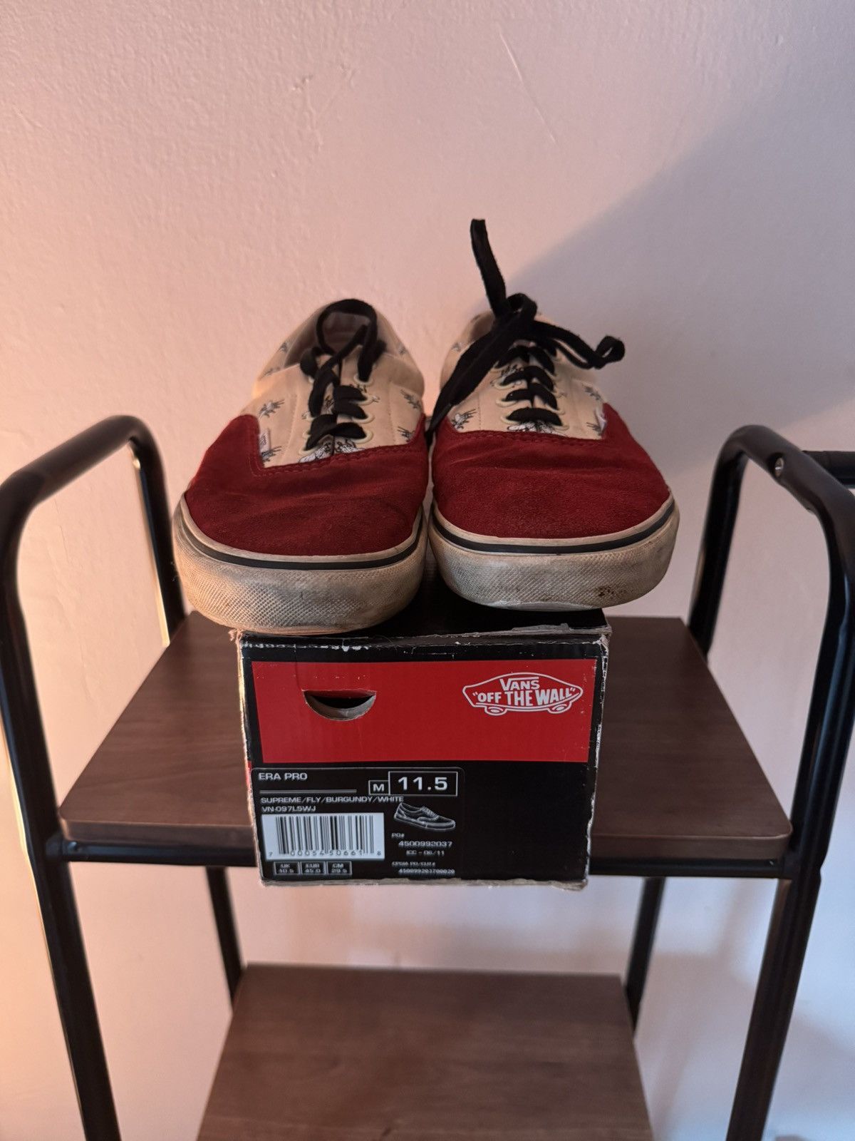 Supreme × Vans Supreme Vans Flies Low top Size US 11.5 / EU 44-45 - 6 Thumbnail