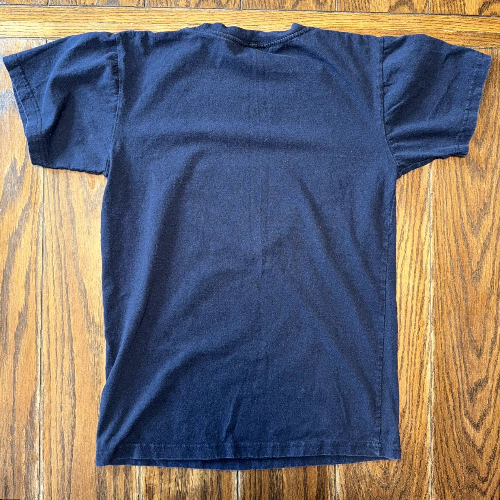 Vintage NYPD Mens Official T Shirt Navy Blue Graphic Print Small NYPD Tee Size US S / EU 44-46 / 1 - 6 Thumbnail