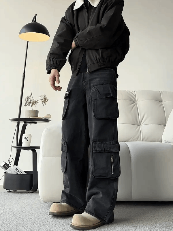 Japanese Brand Rumiko x Naoko Multi Pocket Cargo Pants Size US 30 / EU 46 - 3 Thumbnail