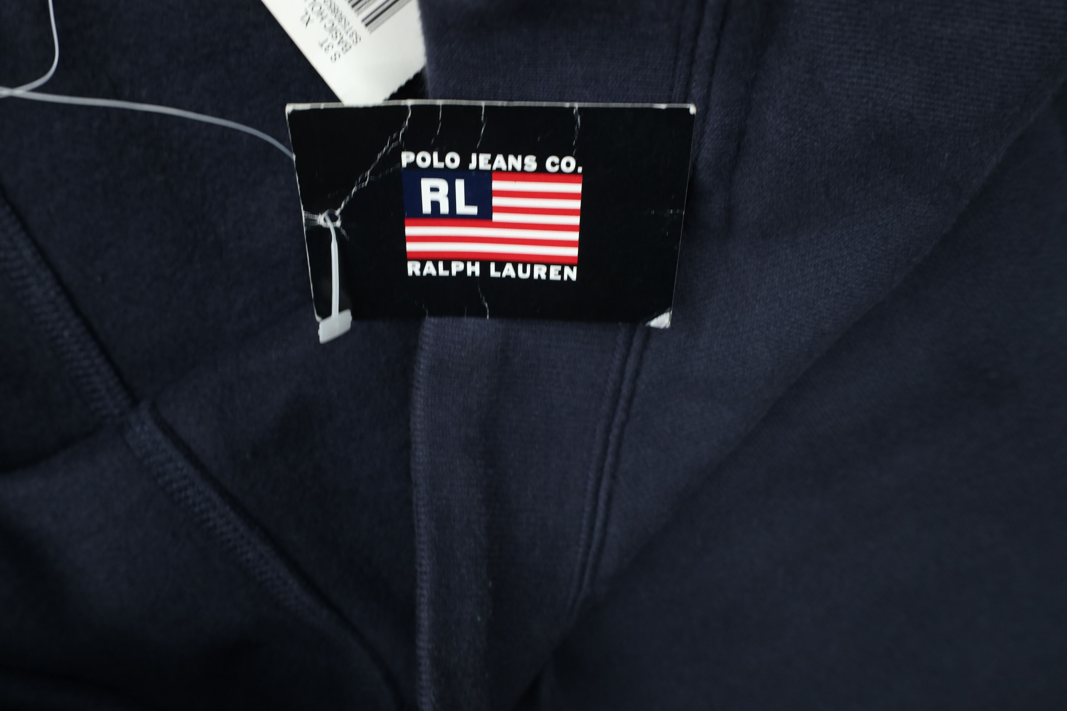 Ralph Lauren × Vintage Deadstock Vintage Ralph Lauren Flag Wide Leg Sweatpants Blue Size US 38 / EU 54 - 8 Thumbnail