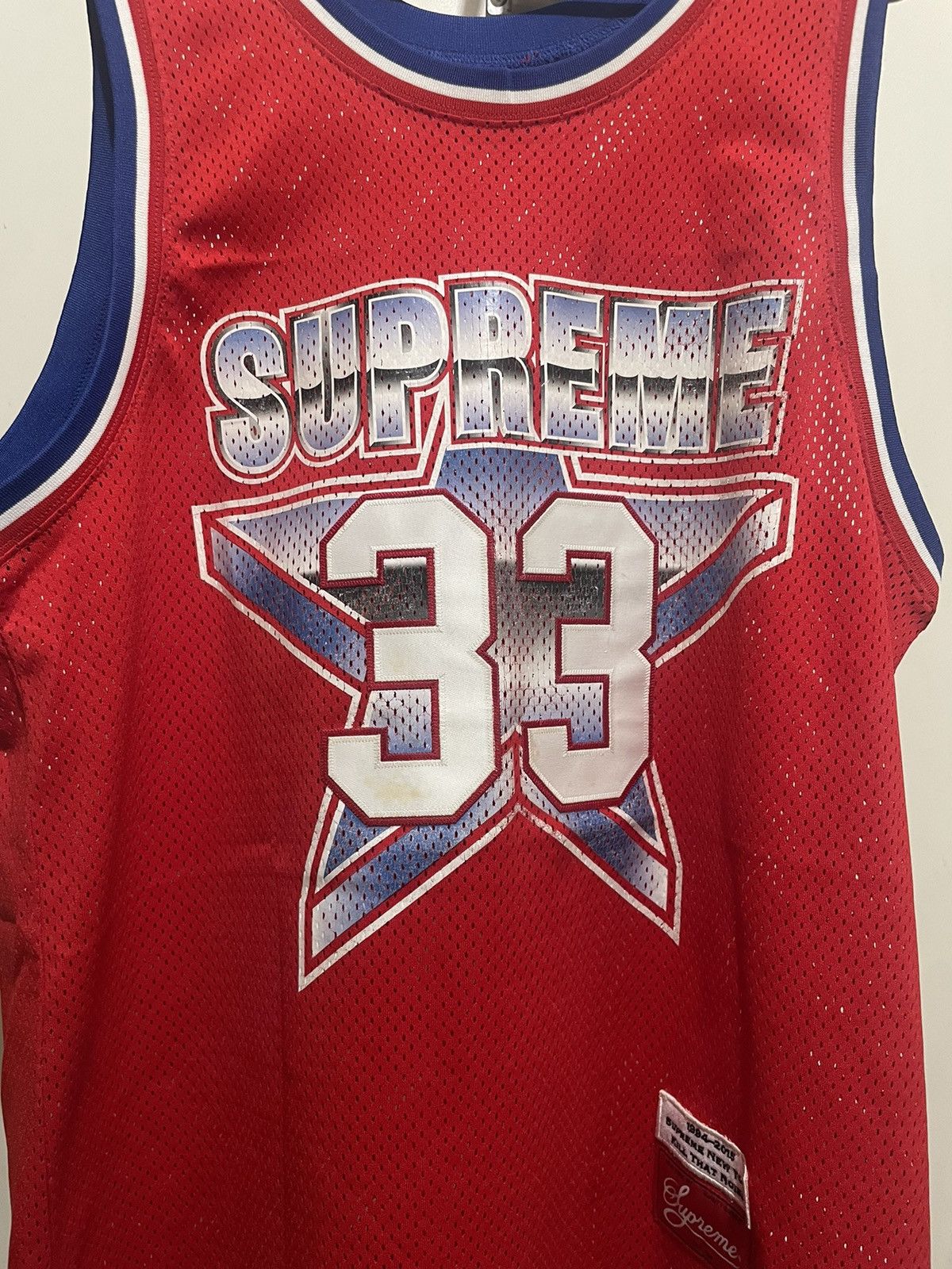 Supreme SS15 Supreme All Star Basketball Jersey Size US L / EU 52-54 / 3 - 1 Thumbnail