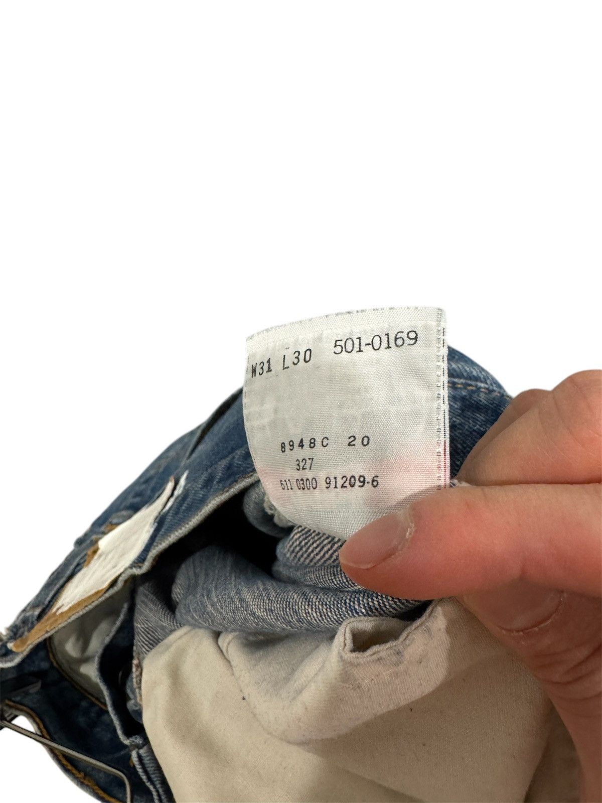 Levi's × Old Park Remade Remake Denim Jeans Size US 30 / EU 46 - 4 Thumbnail