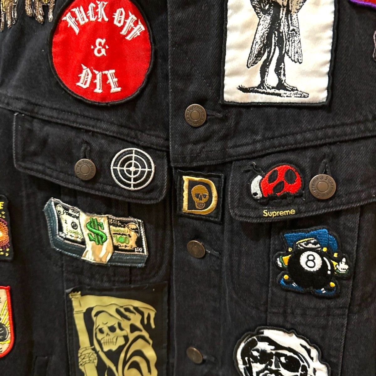 Supreme 🚨GRaiL ALeRt🚨2018 SuPReMe PaTcHeS 🚸 DeNiM TRuCKeR JaCKet 🧥 Size US M / EU 48-50 / 2 - 6 Thumbnail