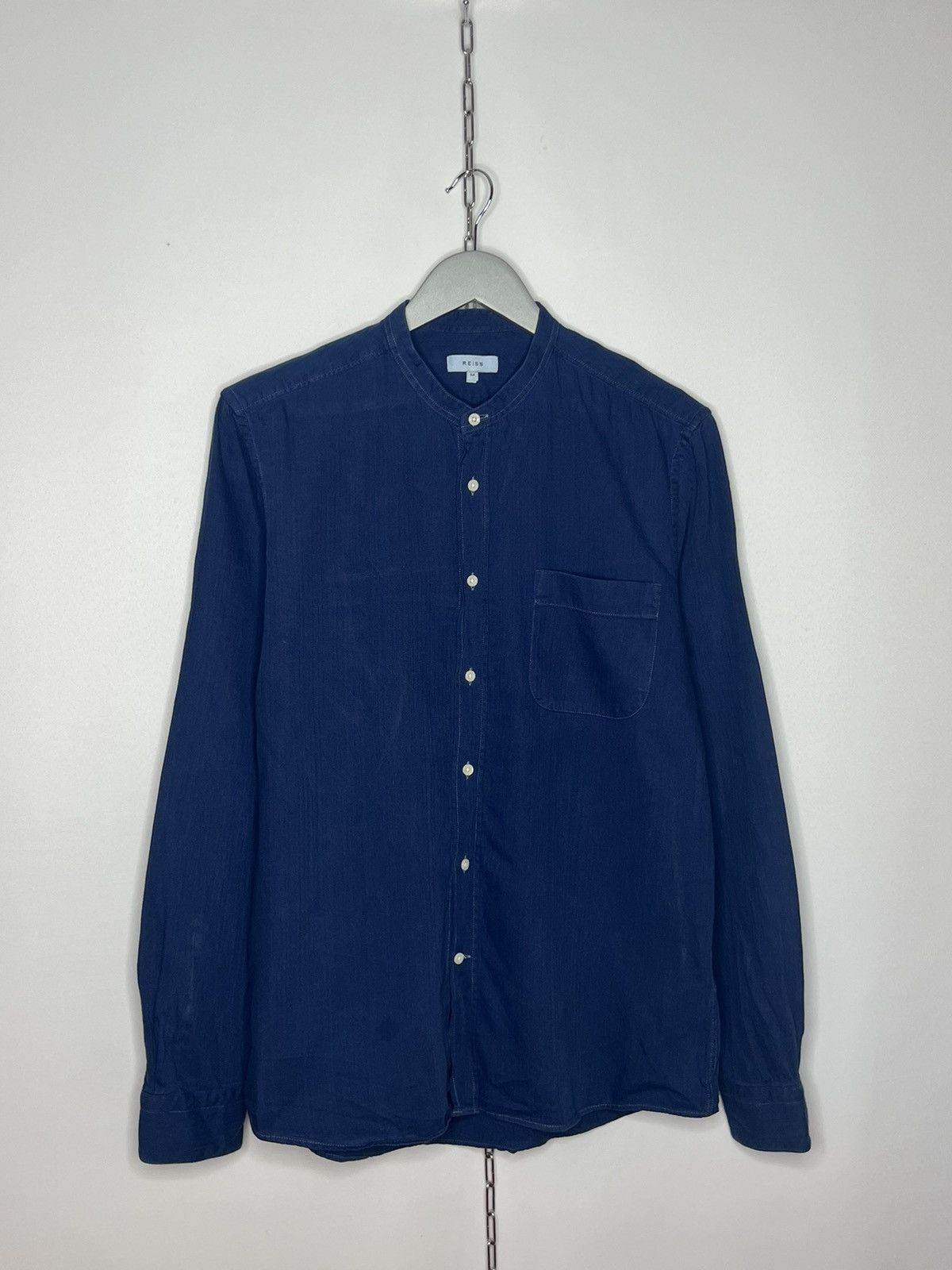 Reiss × Vintage 🤑 Reiss Luxury Button Up Shirt Long Sleeve Tee Hype 🤑 Size US M / EU 48-50 / 2 - 1 Thumbnail