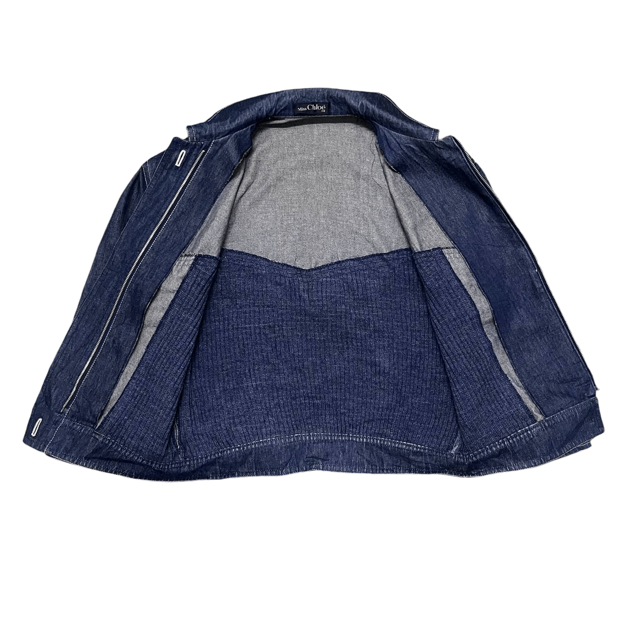 Miss Chloe⌇vintage⌇green jacket Chloé Vintage Designer Short Coat with Logo Buttons Size L