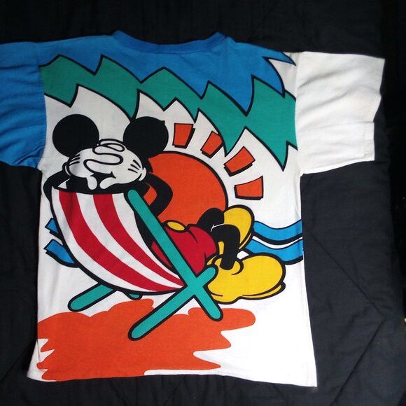 Mickey & Co. Vintage Disney Mickey & Co. Collectors Series AOP T-Shirt Size US S / EU 44-46 / 1 - 7 Thumbnail