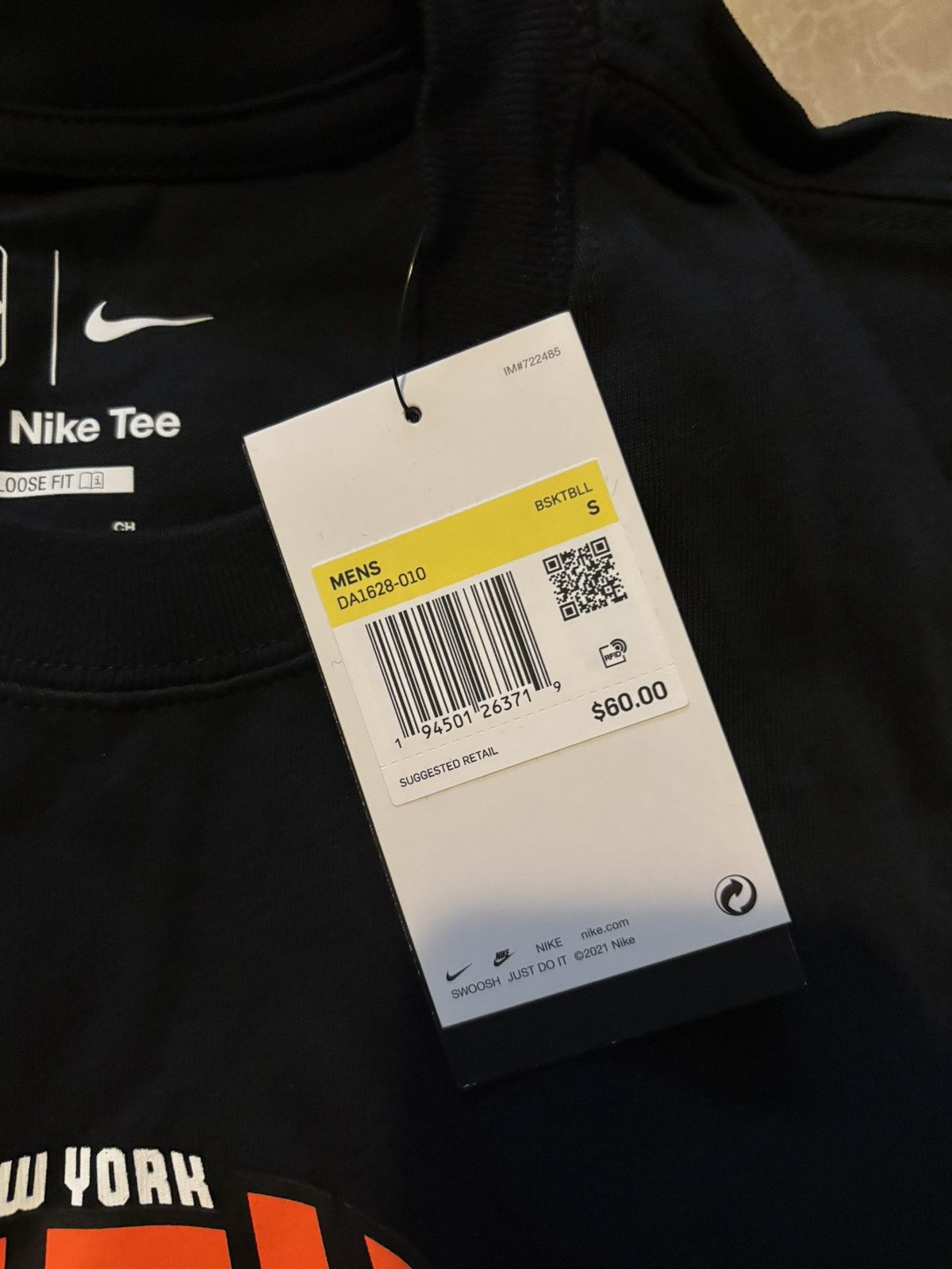 Kith × Nike 2021 Kith x Nike Knicks Collab T-Shirt (Brand
