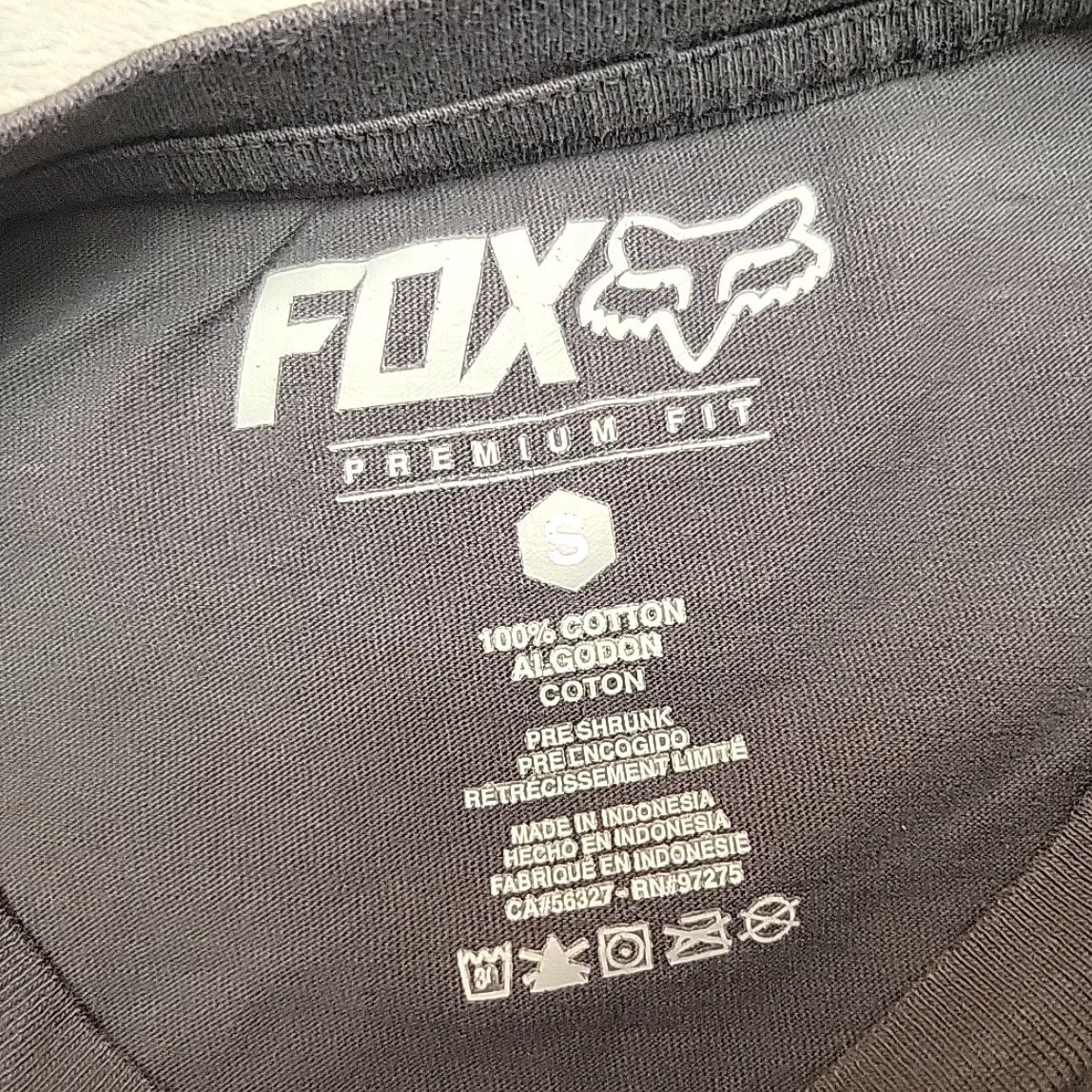 Fox Racing Fox Racing Shirt Mens Small Gray Short Sleeve Moto BMX TEE Size US S / EU 44-46 / 1 - 4 Thumbnail