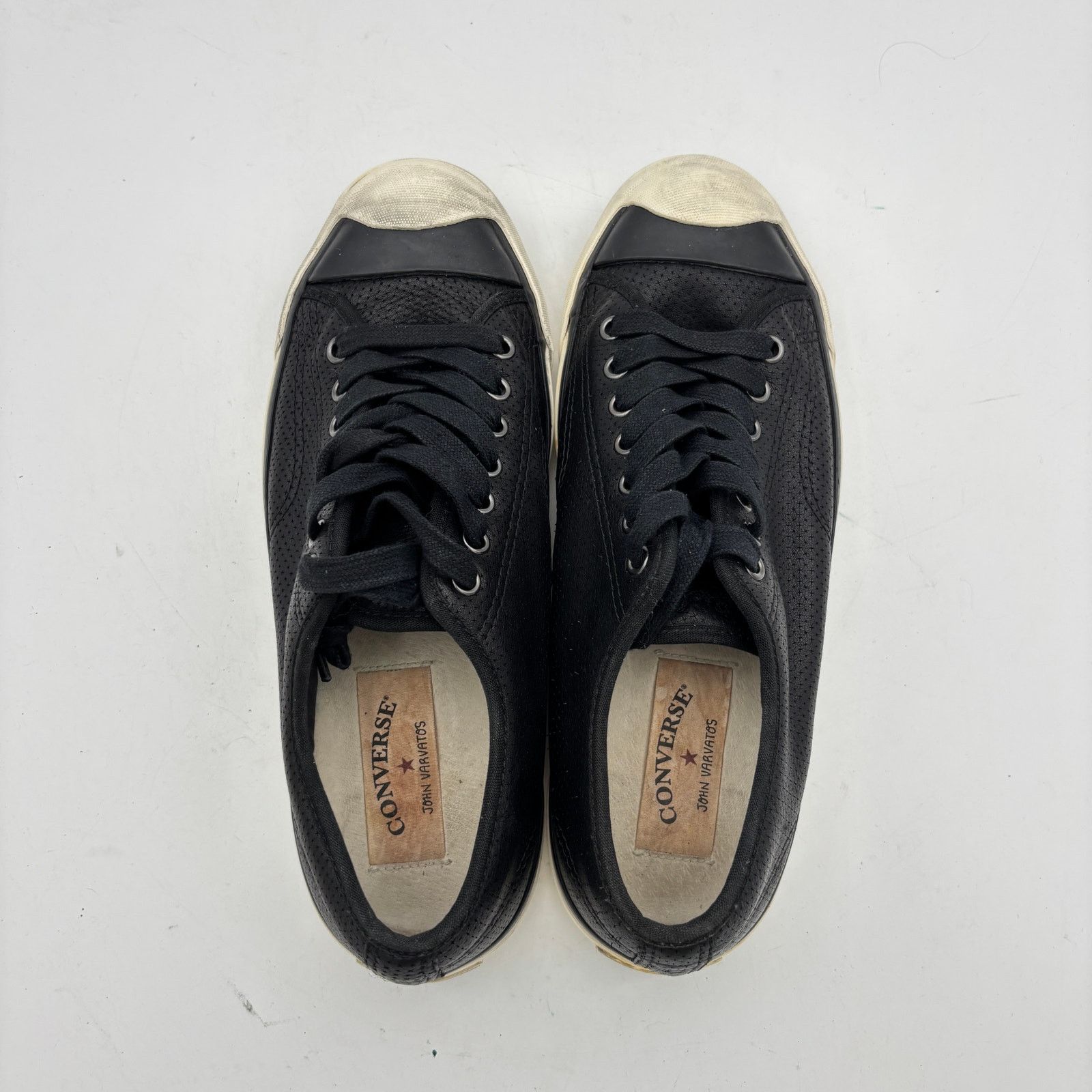 Converse × John Varvatos Converse Jack Purcell John Varvatos Sneakers Leather Men 8.5 Size US 8.5 / EU 41-42 - 6 Thumbnail