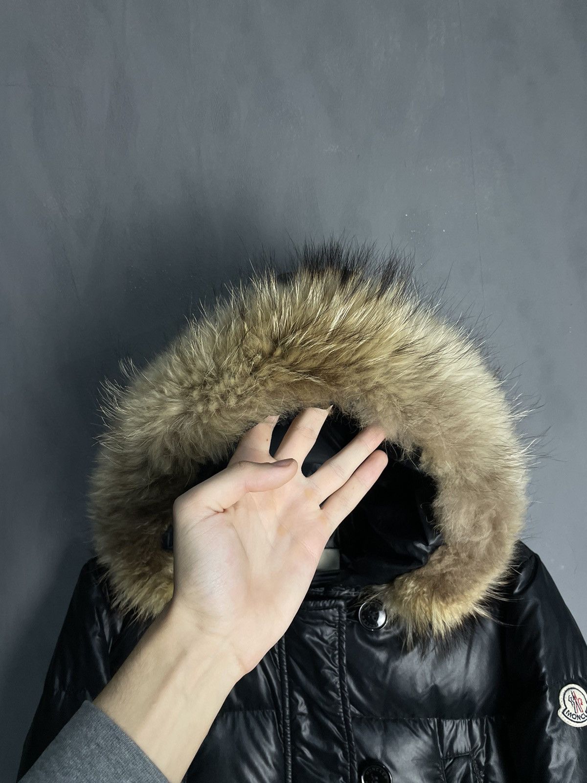 Moncler Moncler womens Parka Down Jacket Real Fur Puffer Size M / US 6-8 / IT 42-44 - 4 Thumbnail