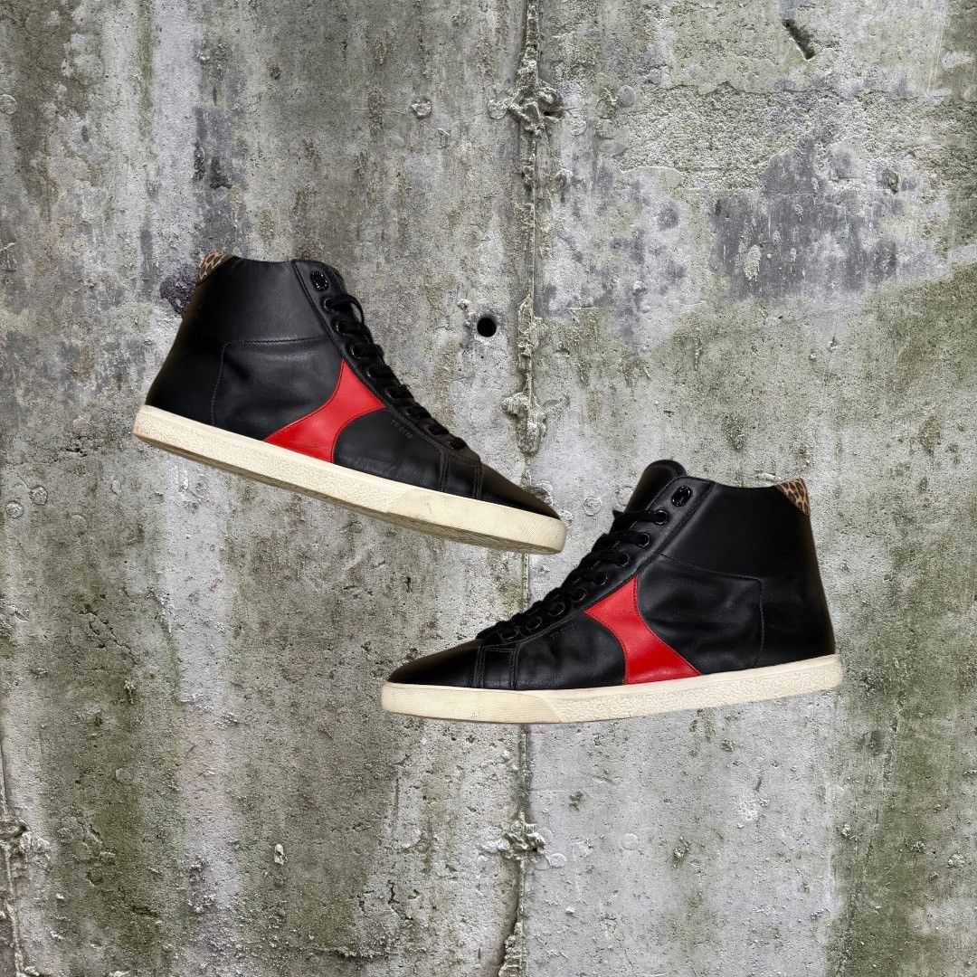 Celine Celine Triomphe High Top Sneakers Size US 9 / EU 42 - 2 Thumbnail